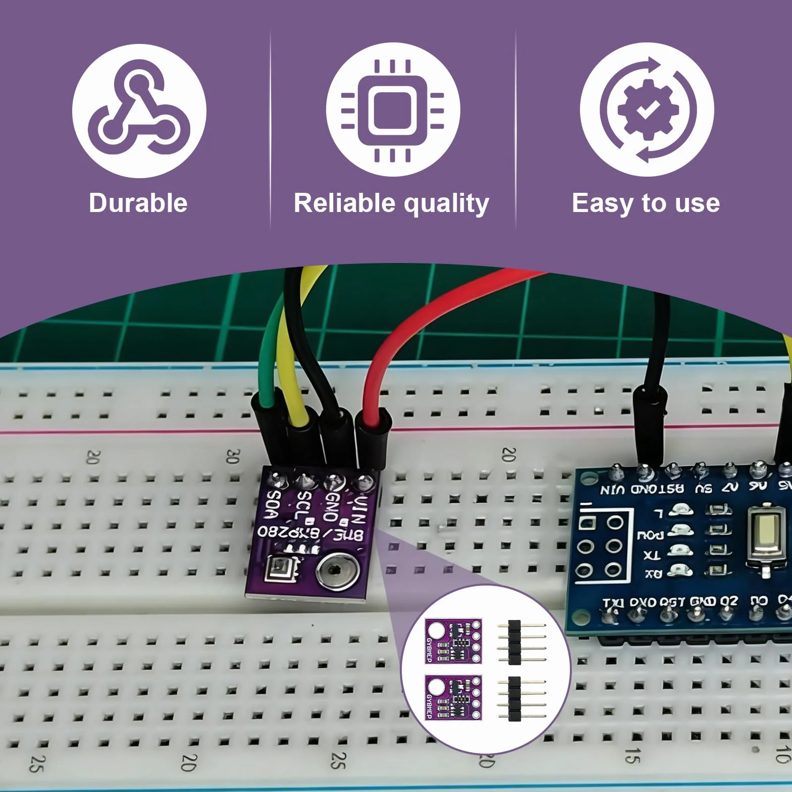 Sensor BMP280 Temperatura Presion Barometrico Modulo I2C SPI para Arduino Raspberry Pi