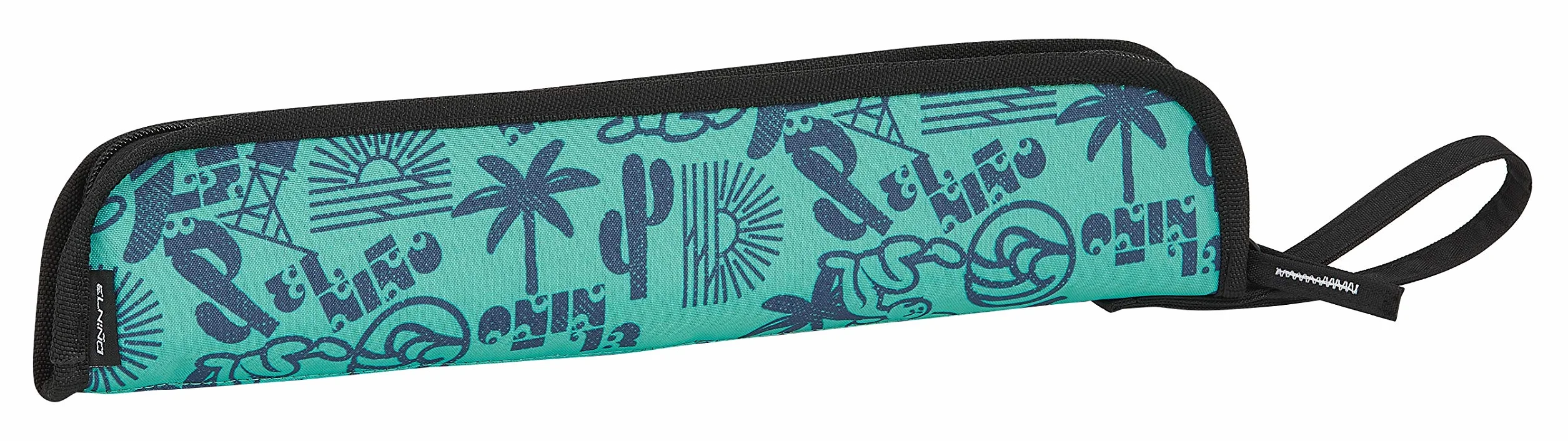Safta Portaflautas El Niño Beach Party 370x20x80mm Verde/Negro