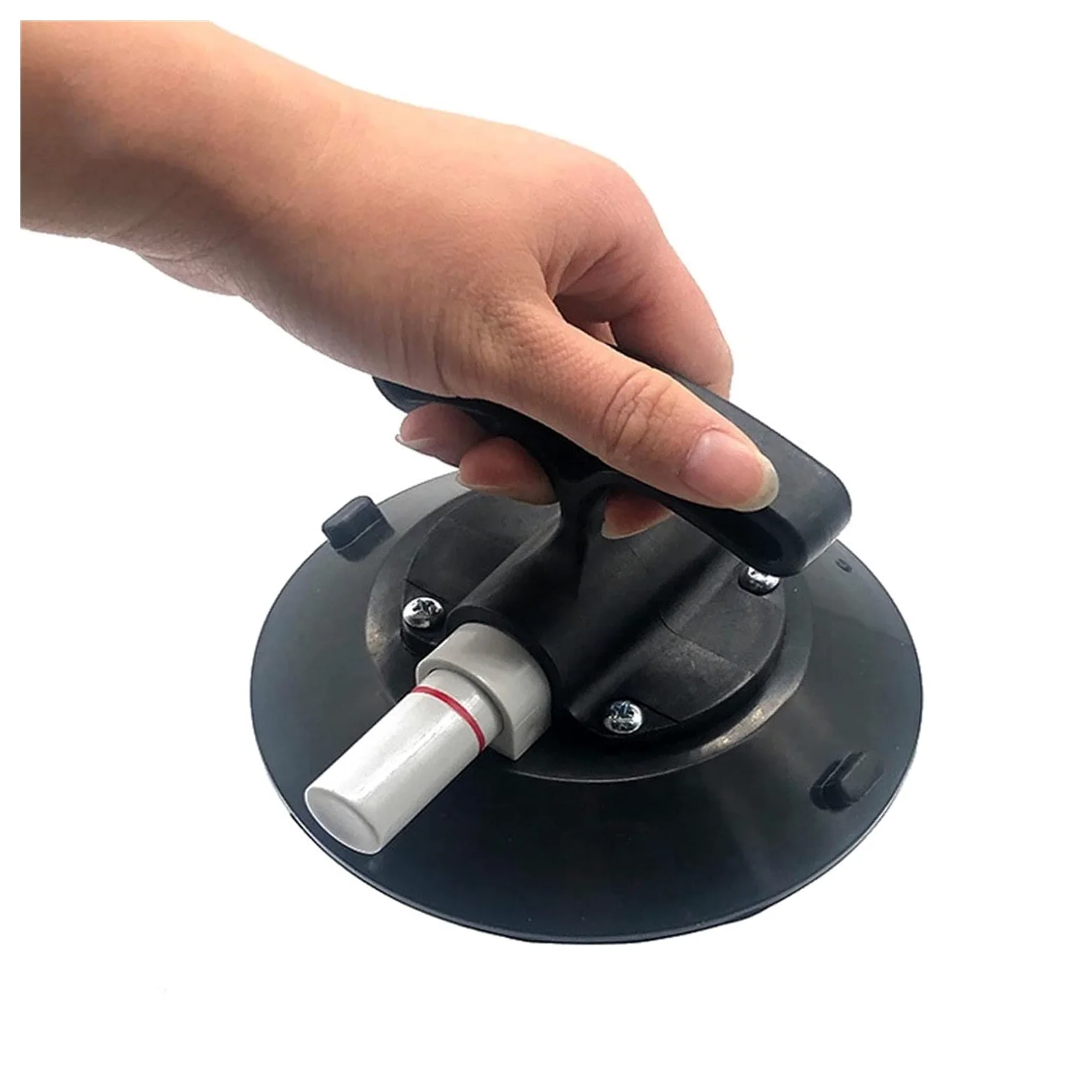 Copa de succión al vacío 6 pulgadas utilizada for el levantador y moviendo mango plástico vidrio azulejo. abdominales bomba para tirar y levantar(2PCS)