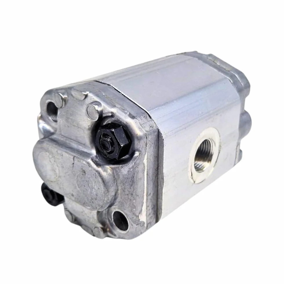 Bomba hidráulica de engranajes, GP1, 4.8CC, C/Wise 3/8" BSP puertos de entrada y salida, Ø32 espiga O Ring 2Bolt Thro' Brida, 5 mm Tang Drive Shaft, VNK1-1-4.80-02-B-38-38-C 4.8CC