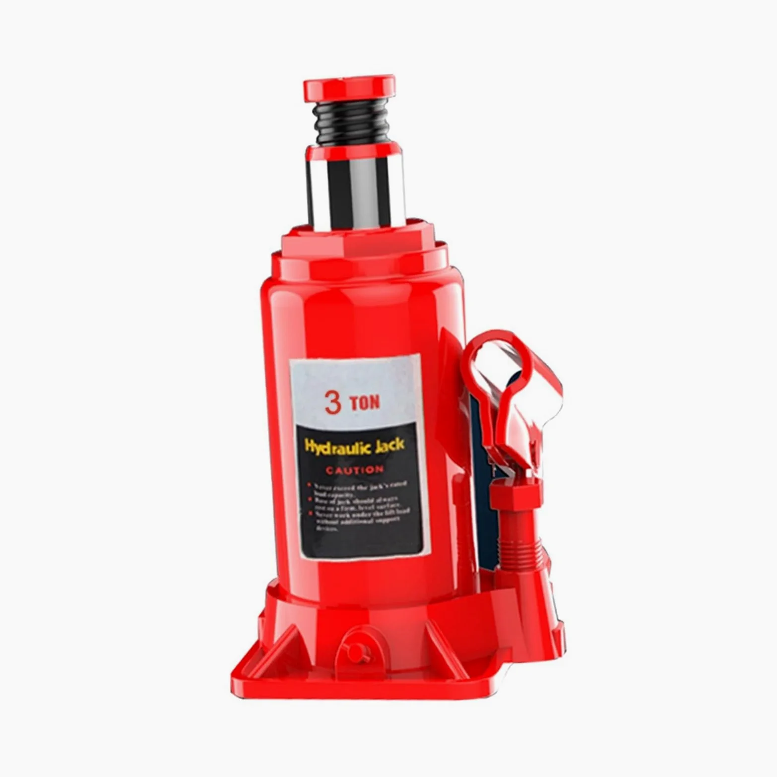 Gato automotriz portátil, Gato pequeño, Gato hidráulico de manivela for Botella de elevación, for Furgoneta, Barco, camión y Coche(2T)