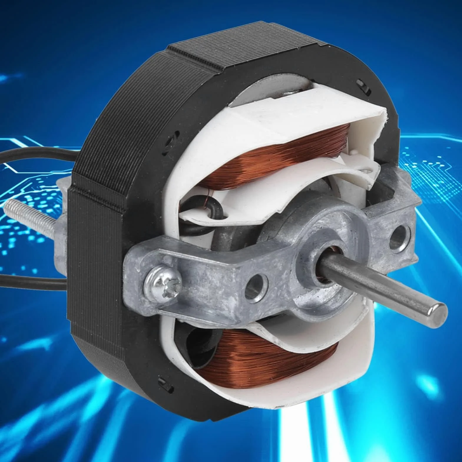 Motor De CA De Eje Largo, YJ5812 2400 Rpm 220 V Motor Síncrono Pequeño, Motor eléctrico de velocidad lenta Motor Giratorio Motor Eléctrico Para Calentadores Accesorios Para Filtros De Aire