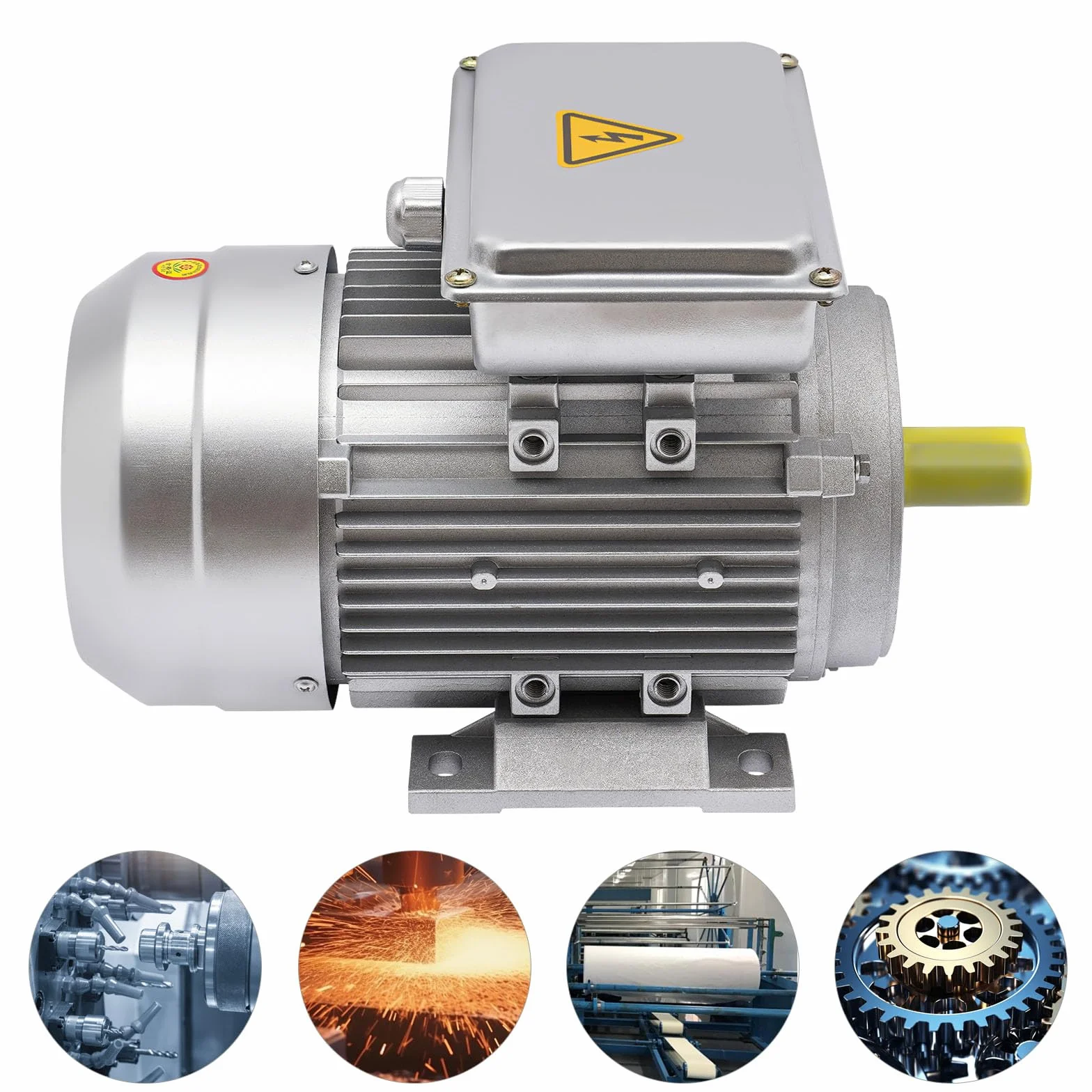 Motor eléctrico pequeños 750 W 240 V 1380 U/min 50 Hz 0,75 kW Diámetro del eje 19 mm