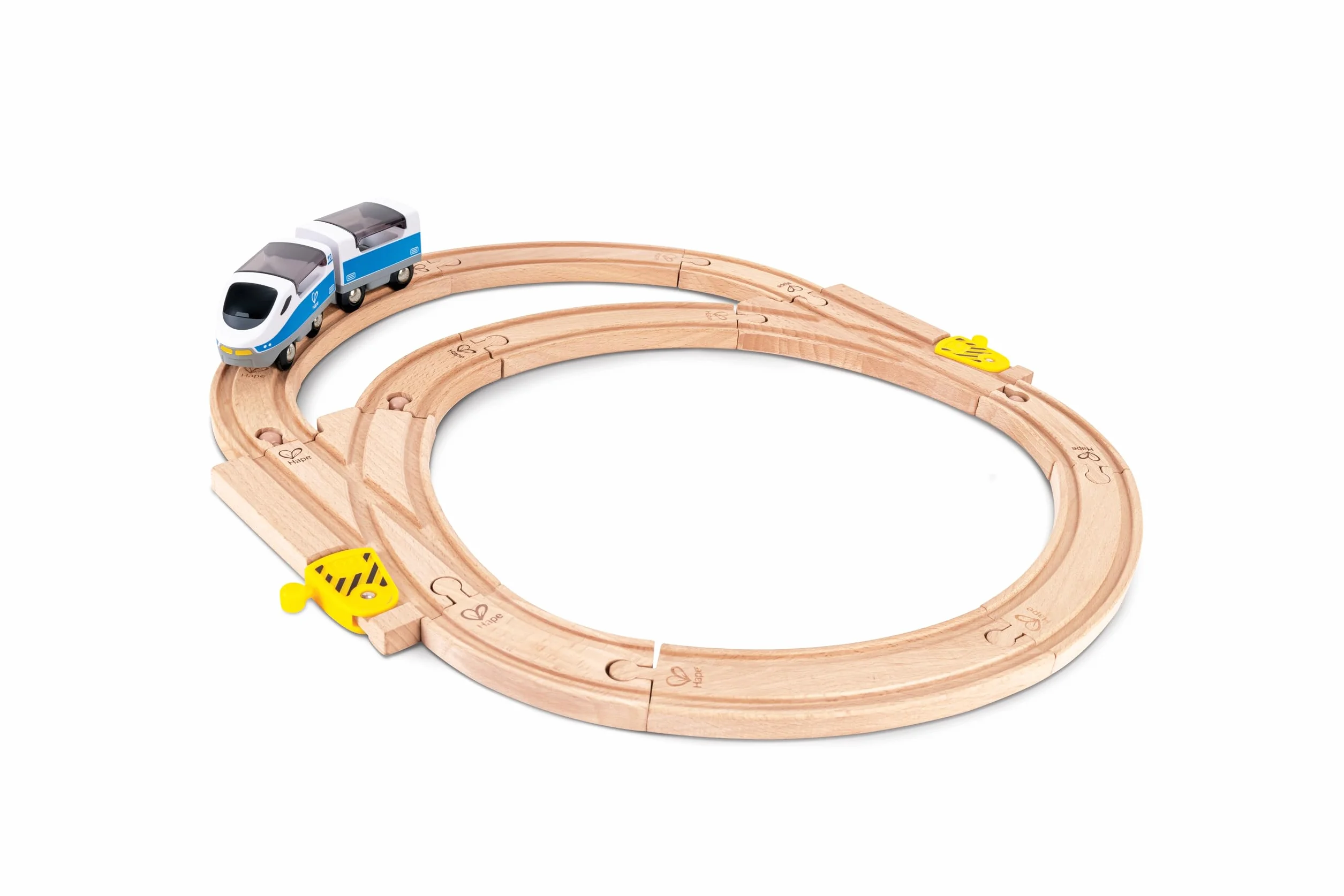 Hape Vías Mecánicas Pack 2 Piezas