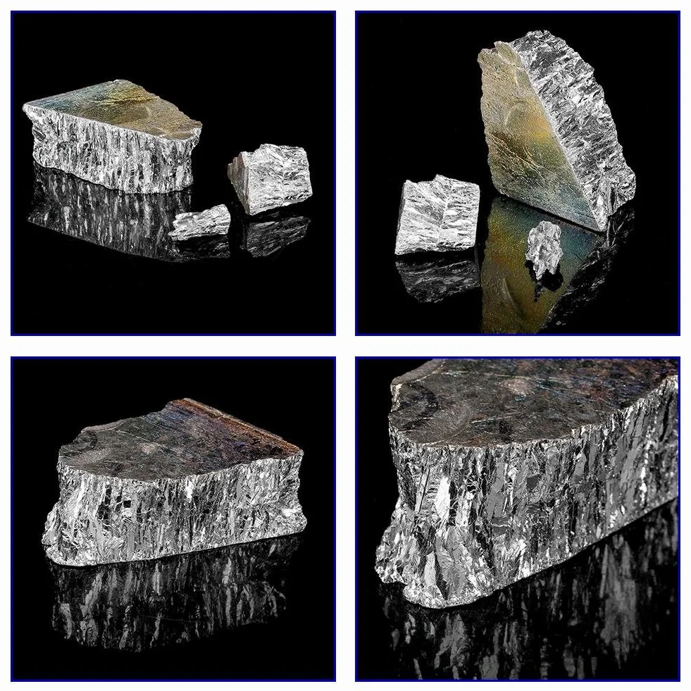 Bismuto - 1000 g de bismuto Metal Lingote 99,99% Geodas de cristal puro para hacer cristales/Señuelos de pesca