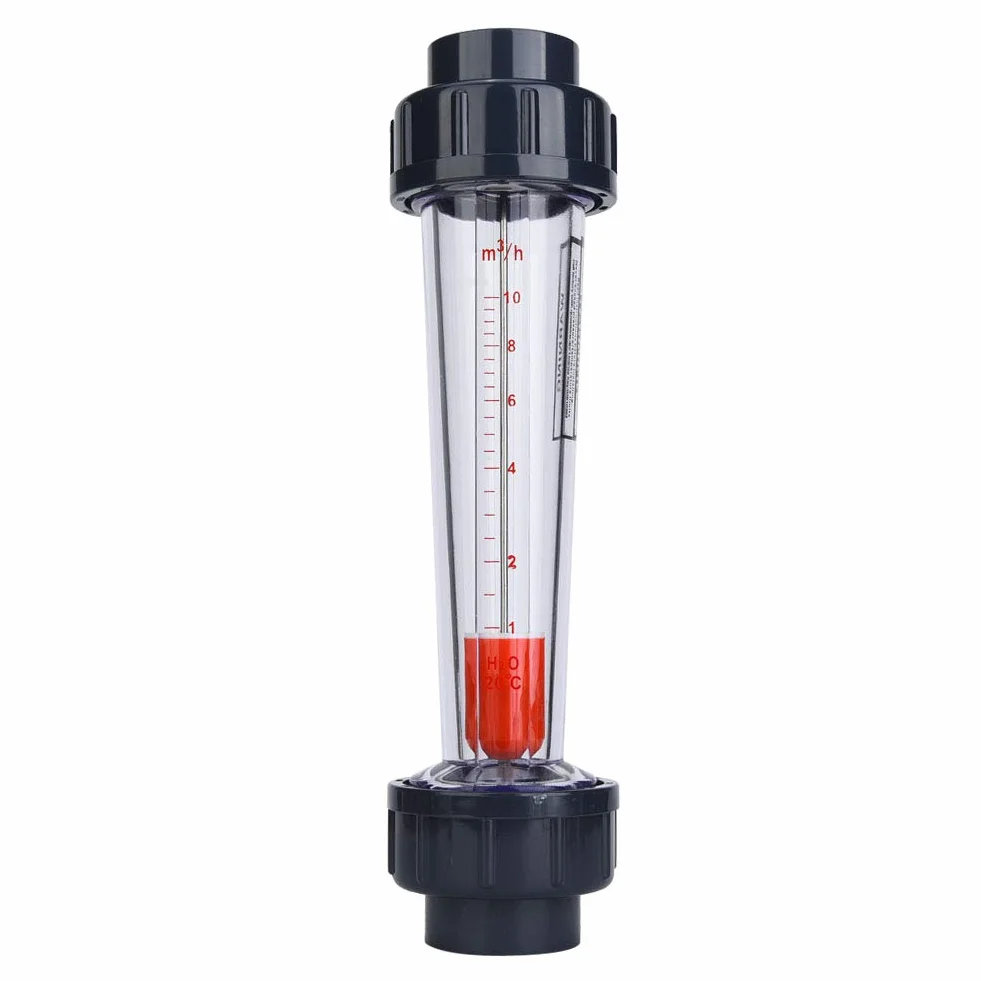 Medidor de Flujo LZS-32(D), Precisión 4%, ABS, 1-10m³/H, 290x70x70mm