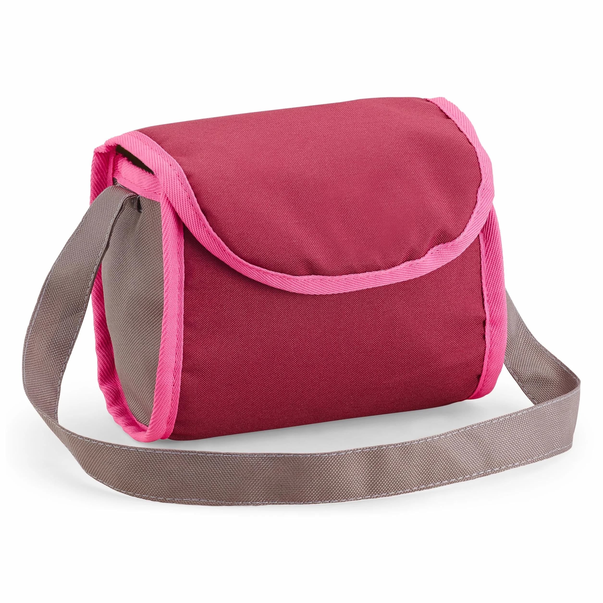 Bayer Design Cochecito Muñecas Trendy Royal 68cm Gris Burdeos