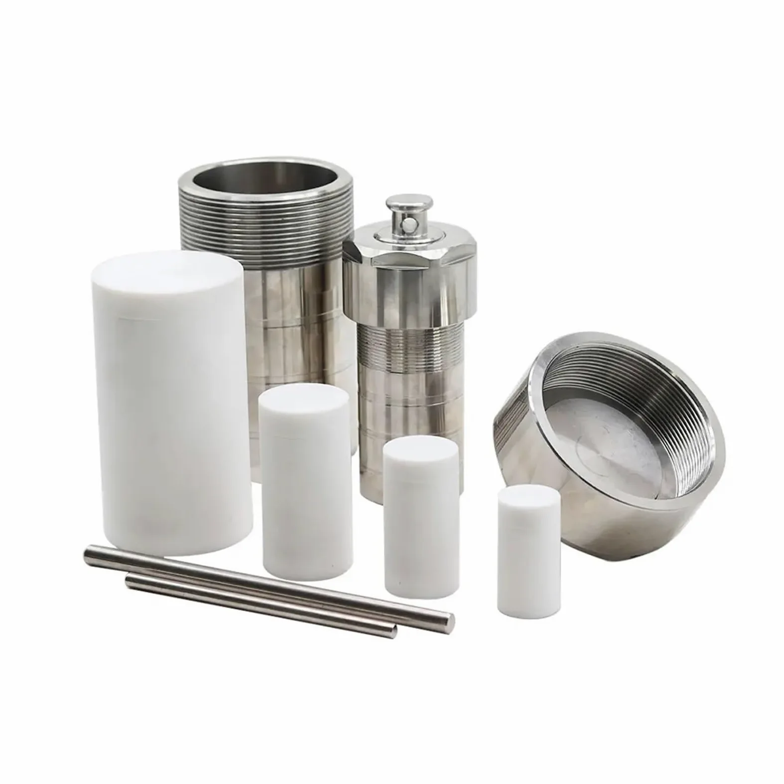 Reactor de síntesis hidrotermal, Reactor Autoclave Hidrotermal con Cámara de PTFE Síntesis 5-500ml(25ml)