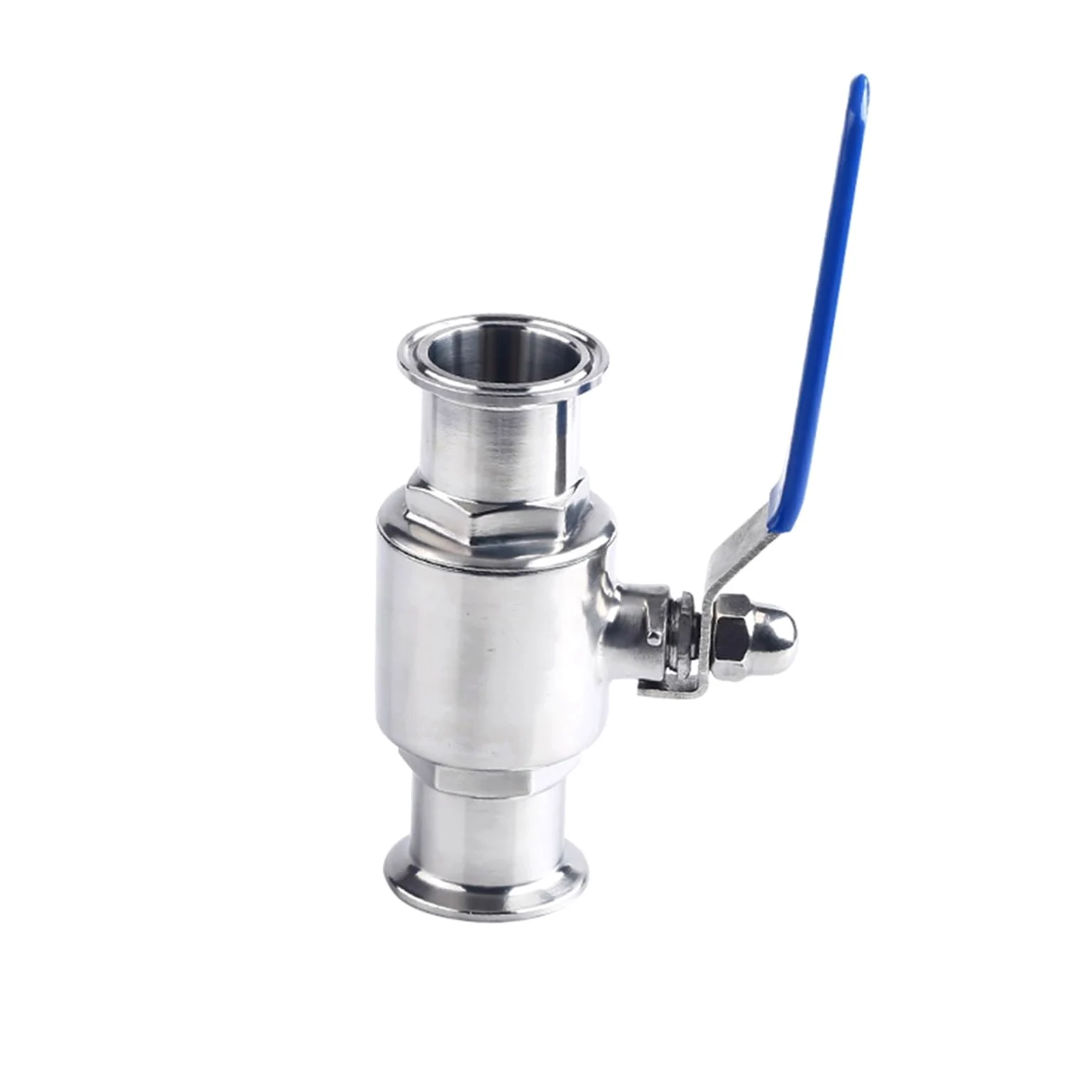 Acero Inoxidable 316L, válvula de conexión rápida a presión con Abrazadera(2-1/4")
