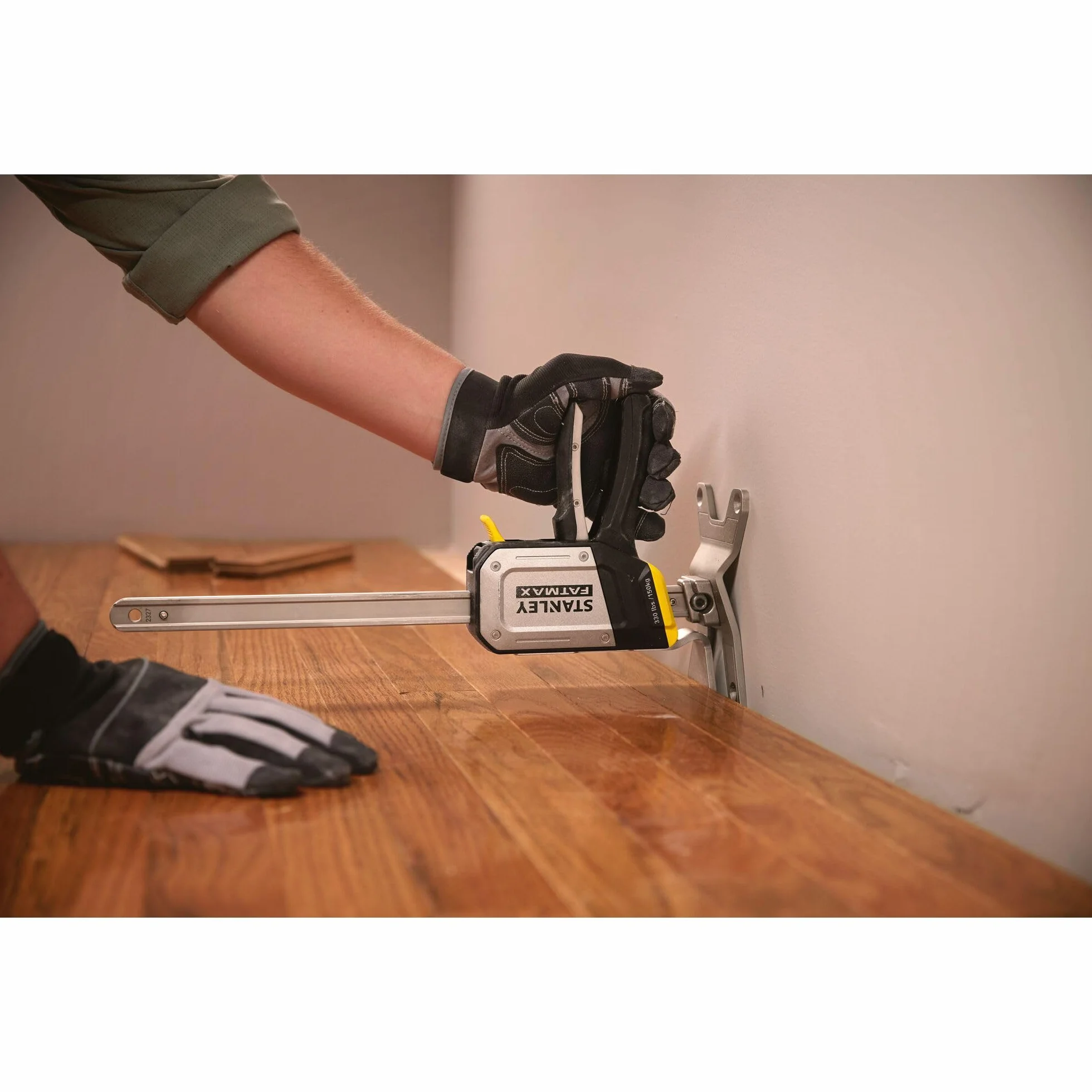 STANLEY FATMAX TradeLift Herramienta multifunción de elevación (hasta 150 kg), nivelación (ajustes de 2,5 mm), sujeción (hasta 150 kg) y extensión (hasta 220 mm) (paquete doble), FMHT83552-1