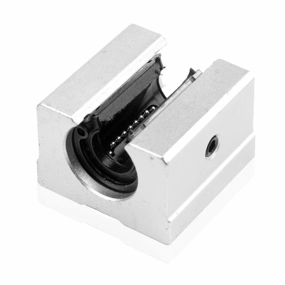 Carril Lineal SBR12-20mm Guía Rodamiento 300-1000mm con 2 Bloques SBR UU SBR16 1200mm-2SET