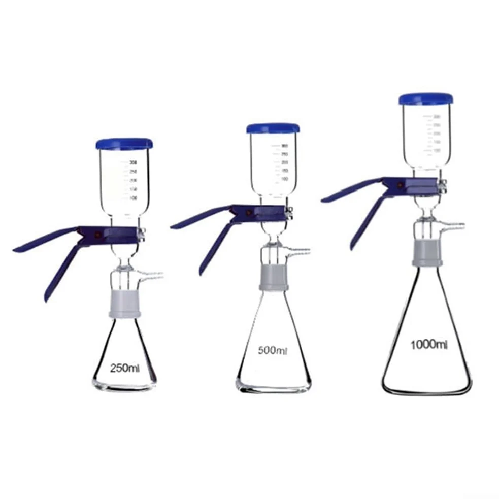 equipo del filtro de vacío del laboratorio de 250ml a 1000ml con la base de la arena para el análisis cromatográfico (250ml)