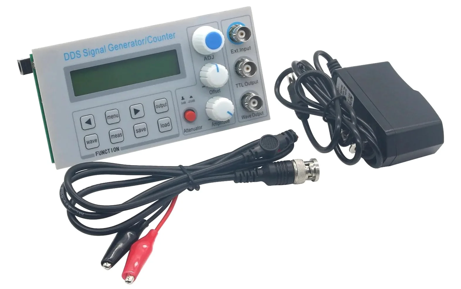 Generador de señal industrial SGP1005S/SGP1002S/SGP1010S 2/5/10Mhz panel integrado DDS función generador de señal contador/instrumento de enseñanza contador de frecuencia de fuente de