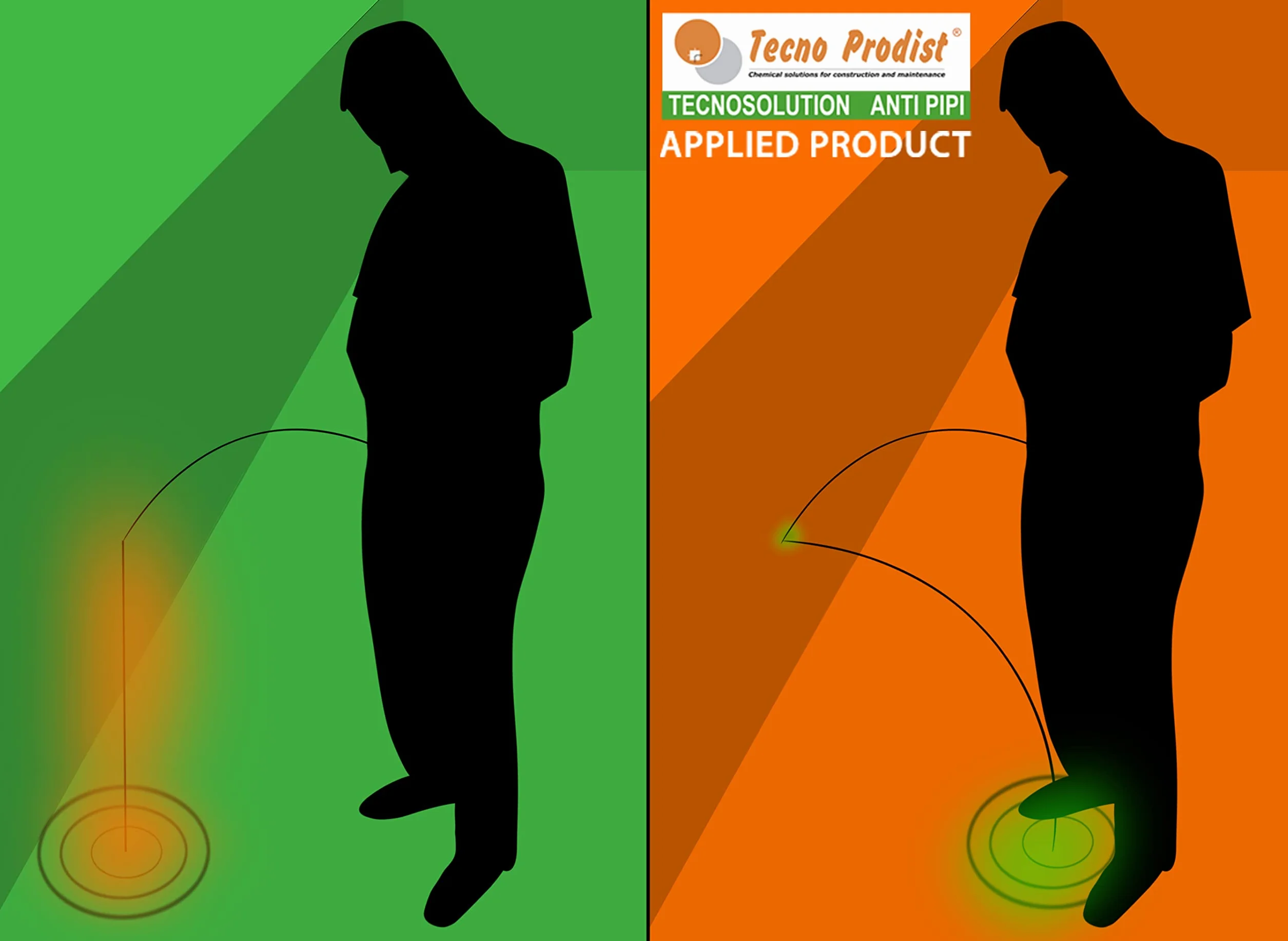 Tecnosolution Antipipi (4 Litros) Hidrorepelente especial de orines de personas y animales en fachadas, suelos y soportes porosos, alta concentración y durabilidad, fácil aplicación
