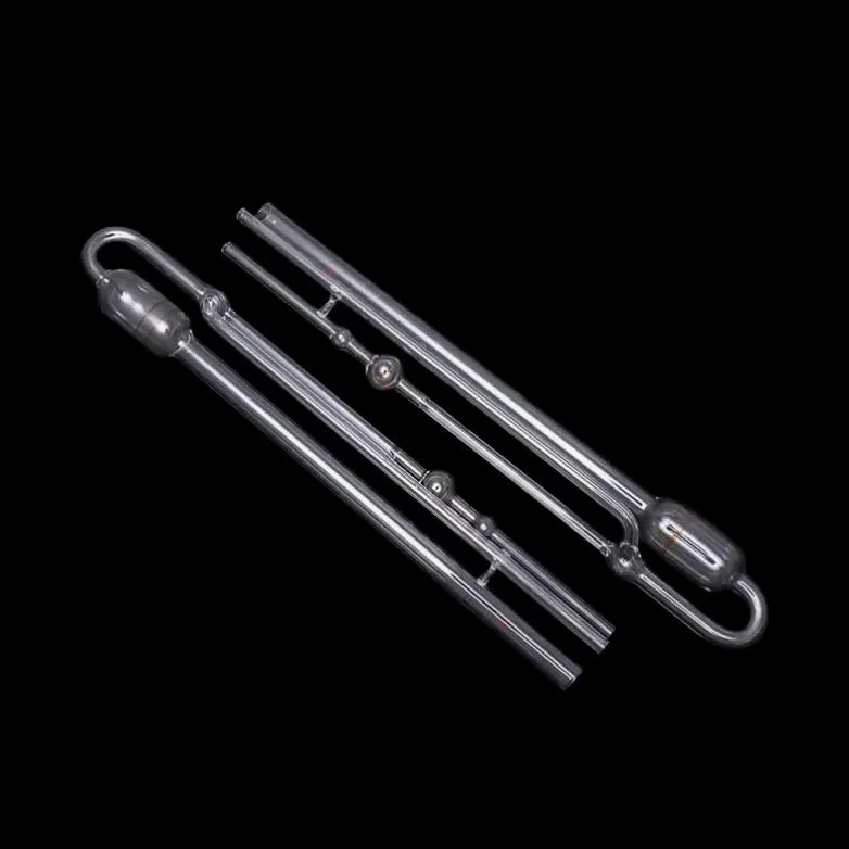 Viscómetro capilar, viscosímetro Ubbelohde for medición del coeficiente de viscosidad petróleo 1834 Tipo 0,24 mm ~ 1,83 PCS(1.55mm)(0.88mm)