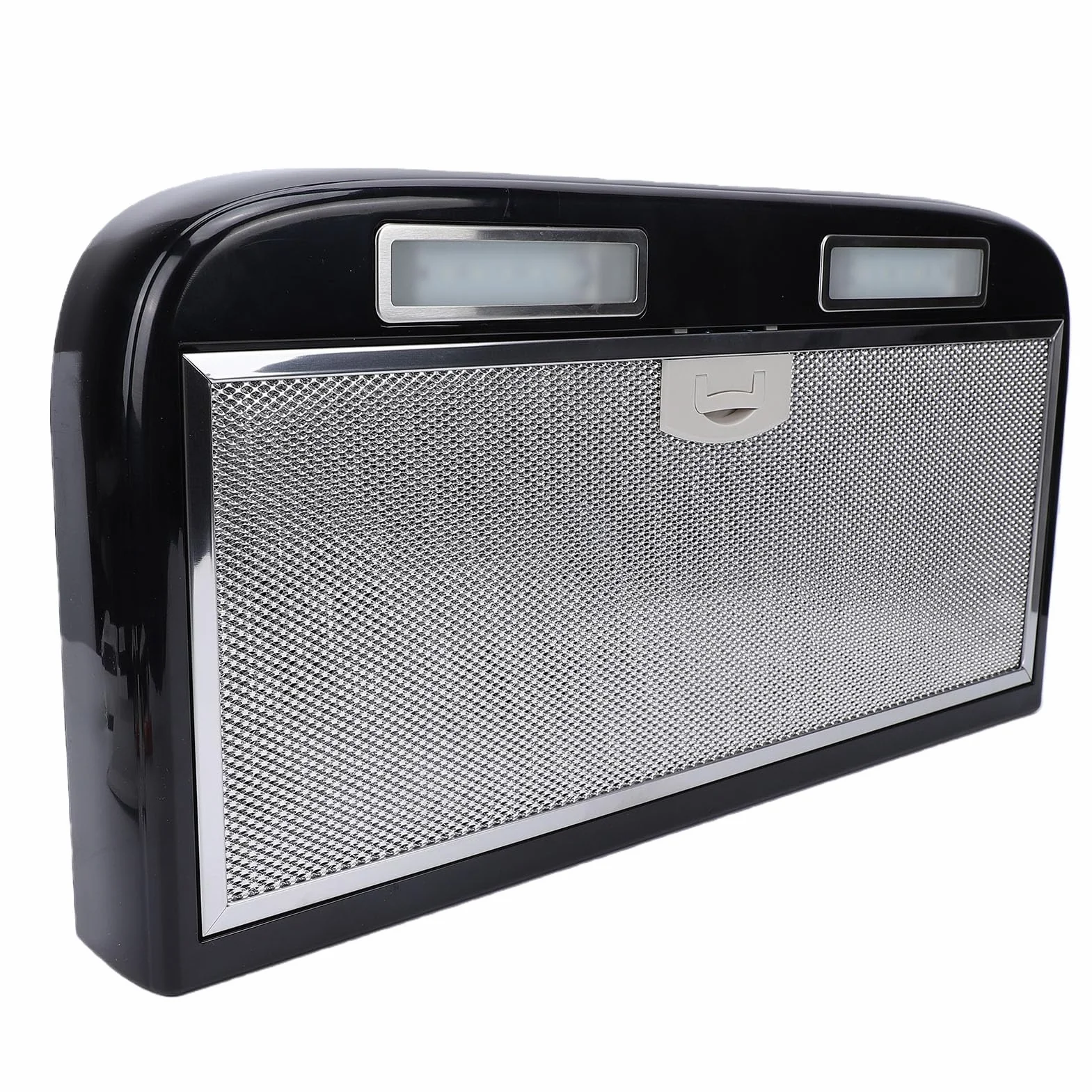 Tbest Campana Extractora para Autocaravanas, 12 V, Acero Inoxidable, Pantalla Táctil, Luz LED, Campana Extractora para Cocina, Ideal para Autocaravanas, Yates y Apartamentos pequeños.