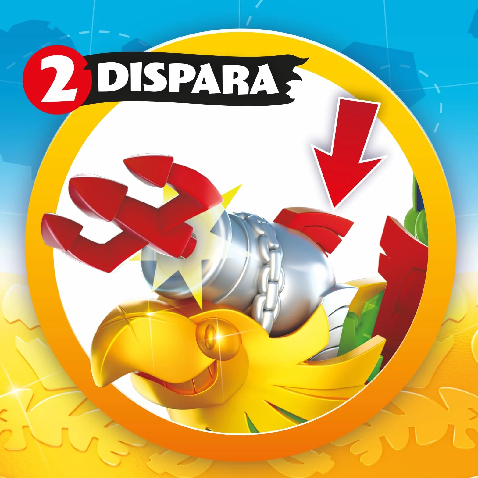 PIRATIX Adventure World Sky Hunter Barco Pirata Loro con Piratix Exclusivo y Tesoro