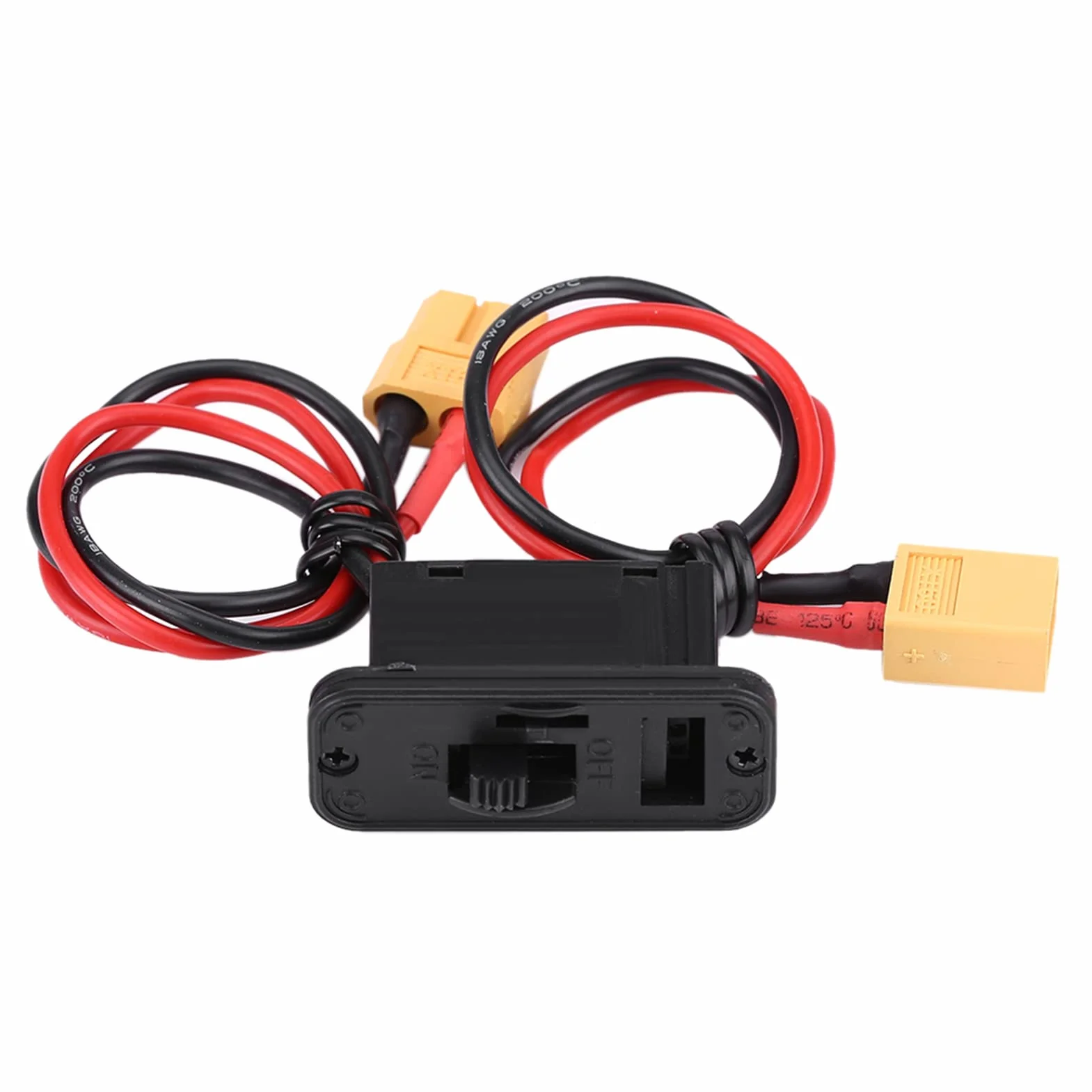 Dilwe Interruptor de Avión RC XT60 para Fuente de Alimentación de Alta Potencia