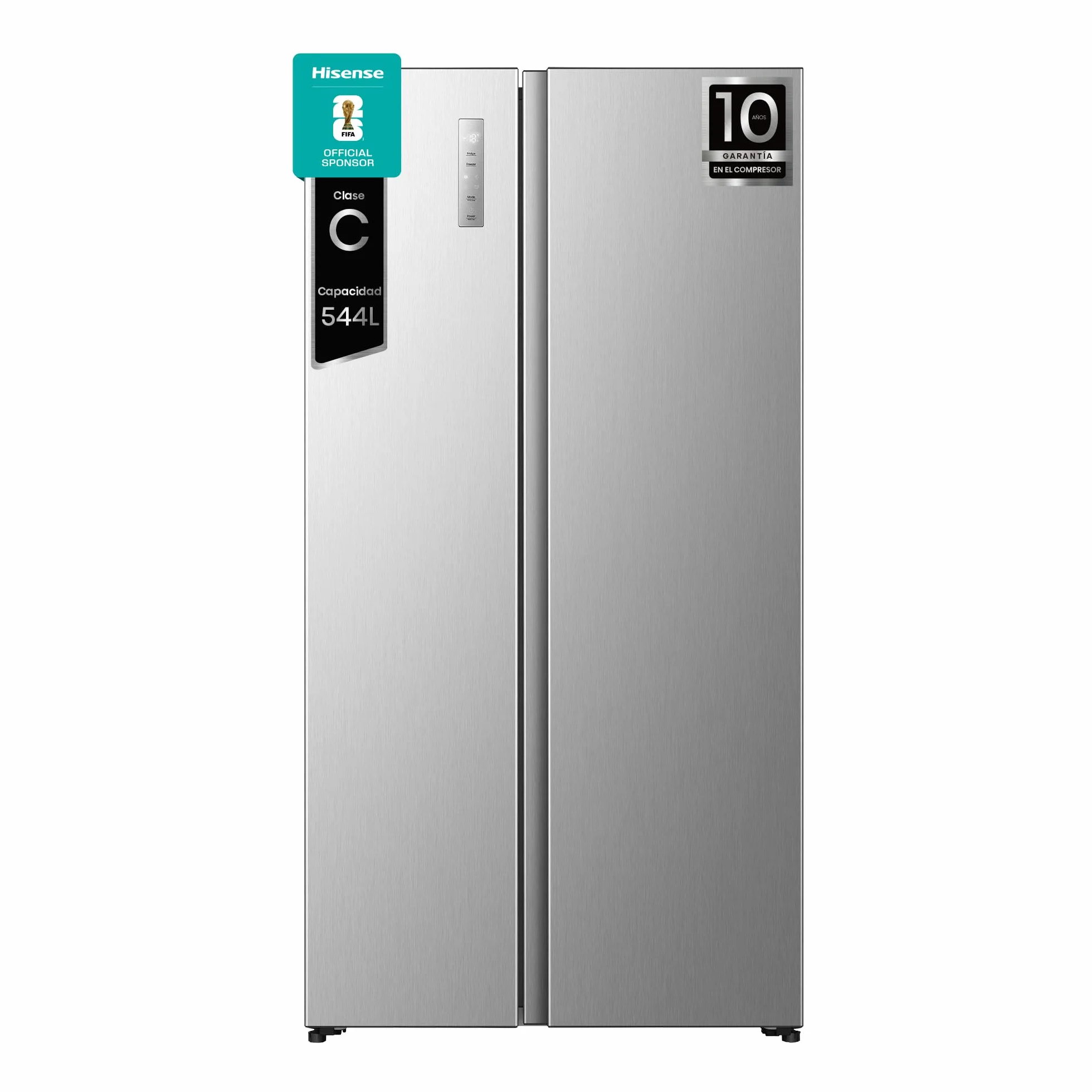Hisense Frigorífico Americano Total No Frost 544L 179cm Inox