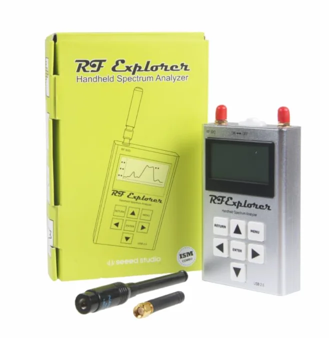 RF Explorer ISM Combo y Analizador de Espectro Portátil 240-960 MHz y 2,35-2,55 GHz