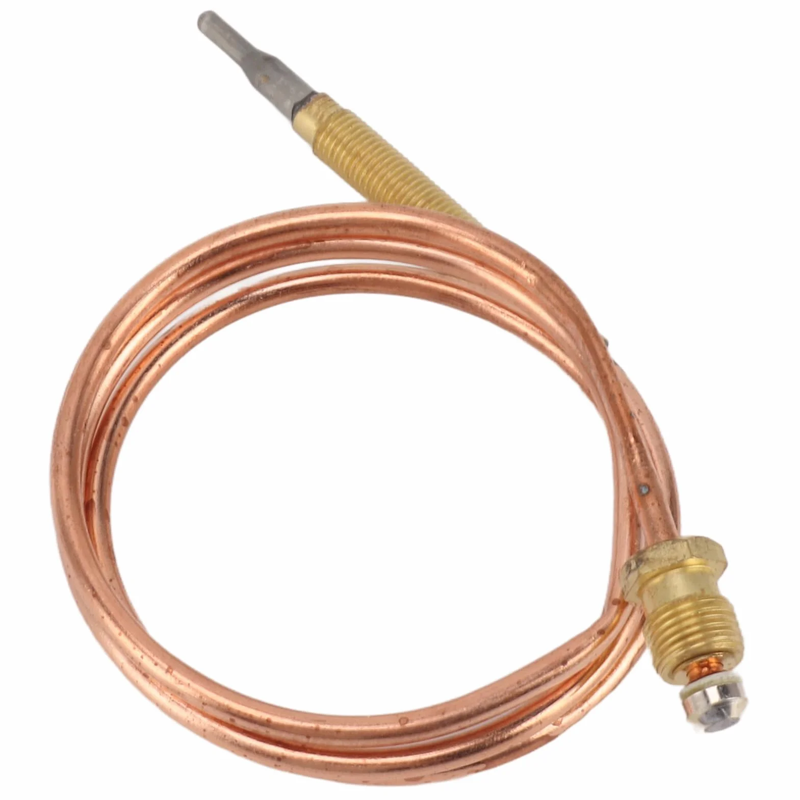 Termopar de Repuesto Universal, Cobre Resistente a Altas Temperaturas para Estufas de Chimenea, Hornos de Gas, Calderas
