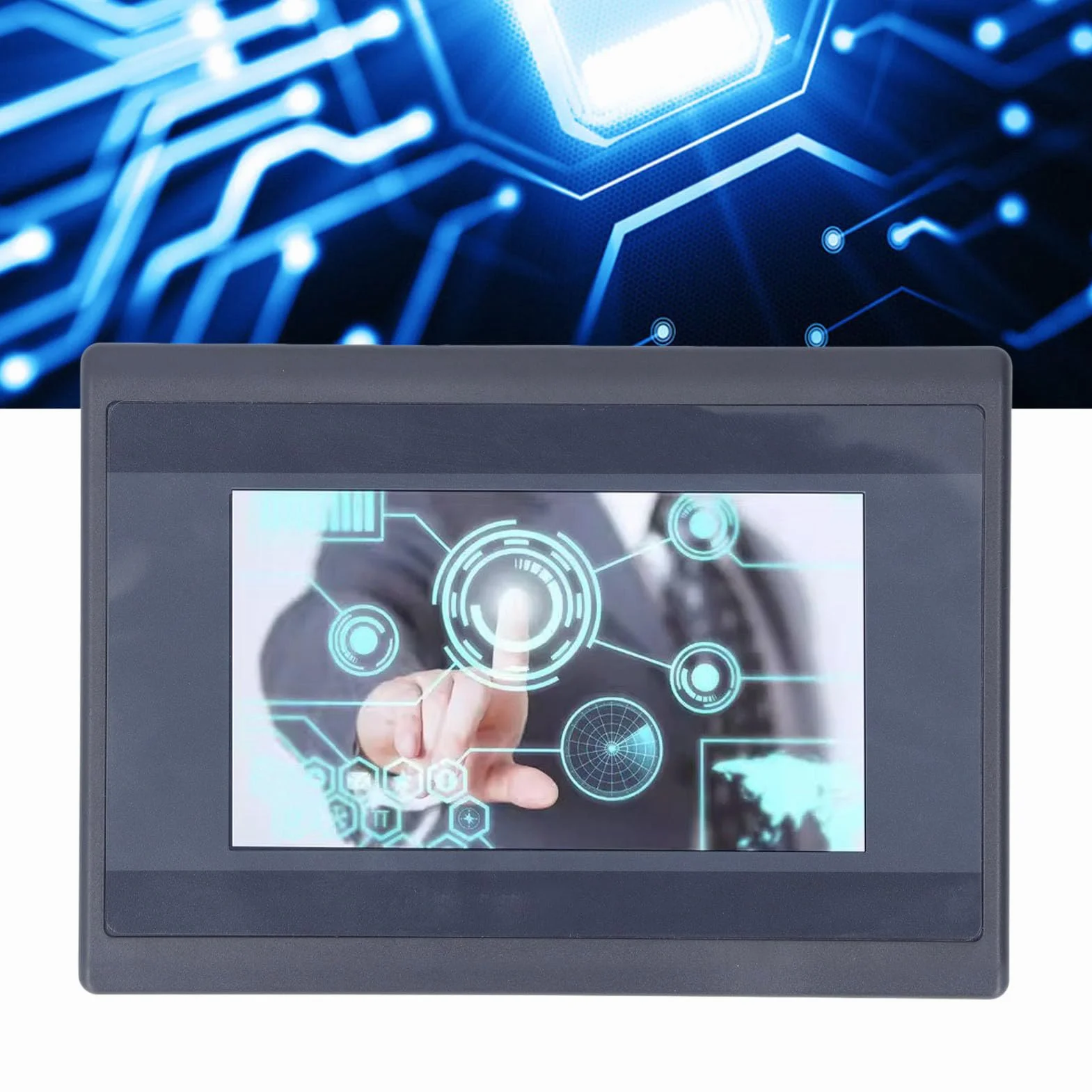WS4312R PLC HMI Todo en Máquina Integrada con Pantalla Táctil de 4,3 Pulgadas para PLC : Fácil Instalación con Velocidad de Funcionamiento Rápida