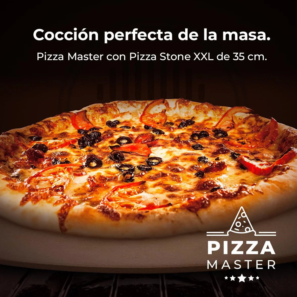 Cecotec Horno Integrable Pirolítico 73L Bolero Hexa P516000 Glass Black 3250W 14 Funciones Dual Display Airfryer Master Convección