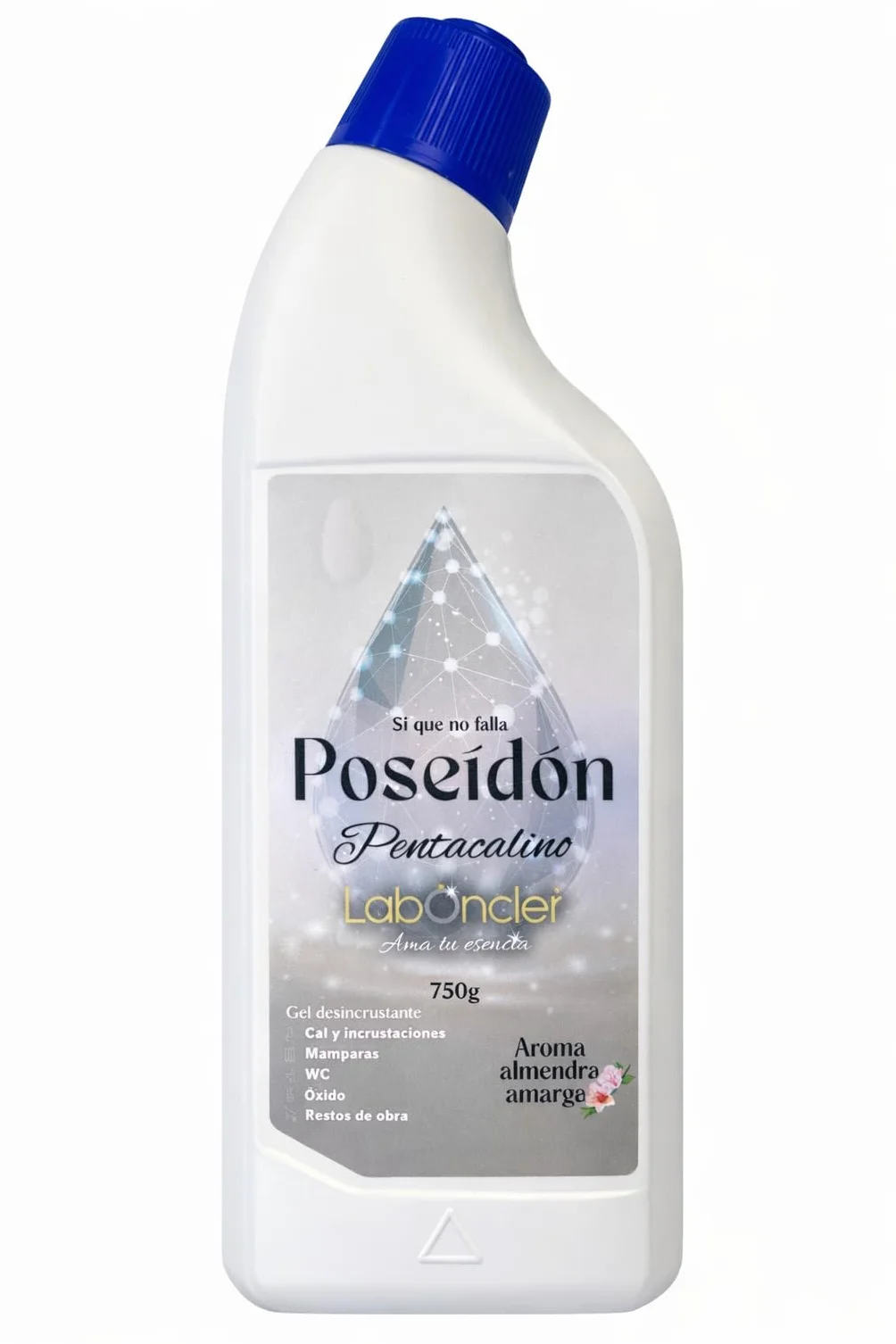 POSEIDON Gel Desincrustante Antical WC Sanitarios 750g