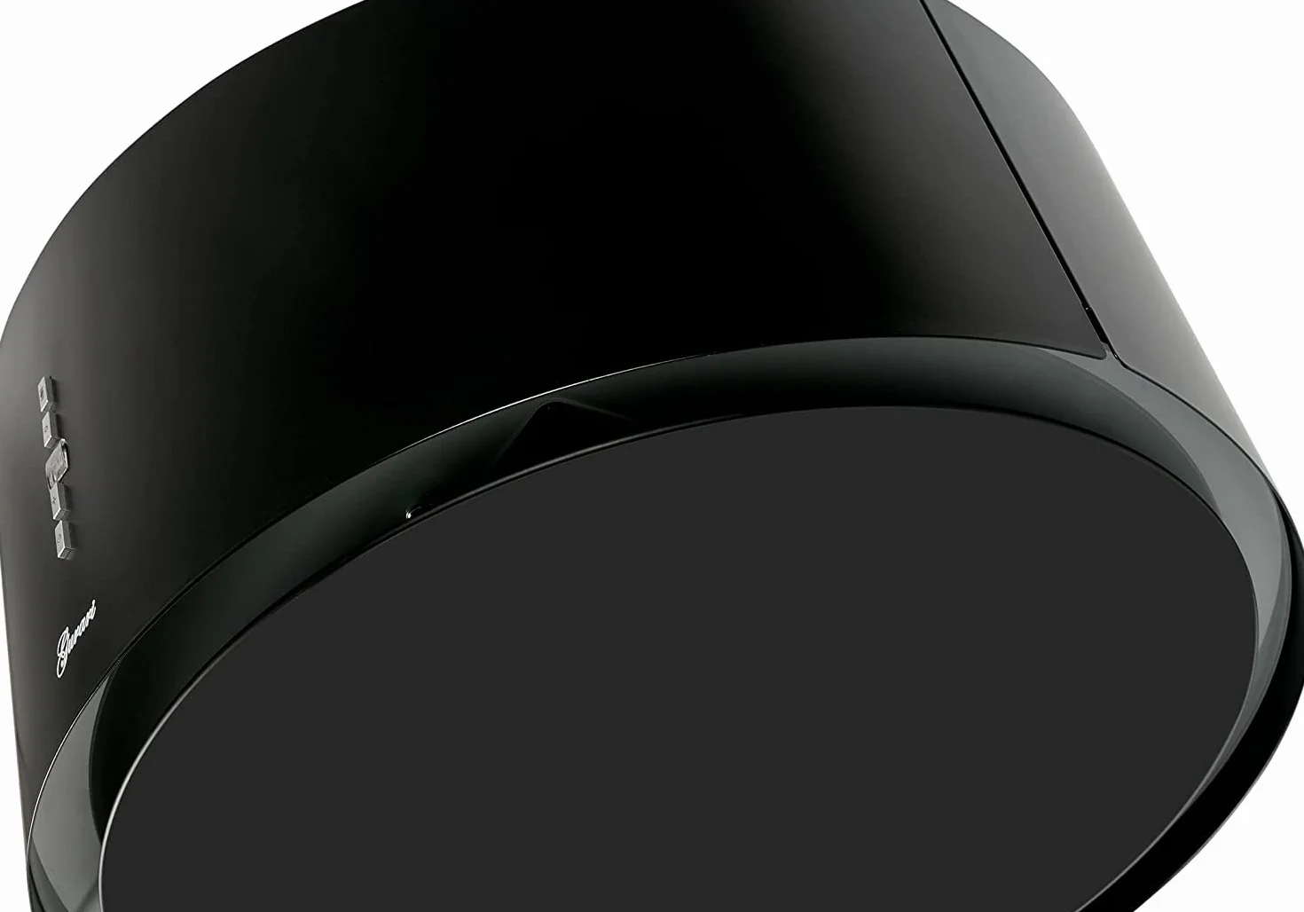 GURARI Sombrero isla 50 cm 860 m³/h LED negro filtro carbón