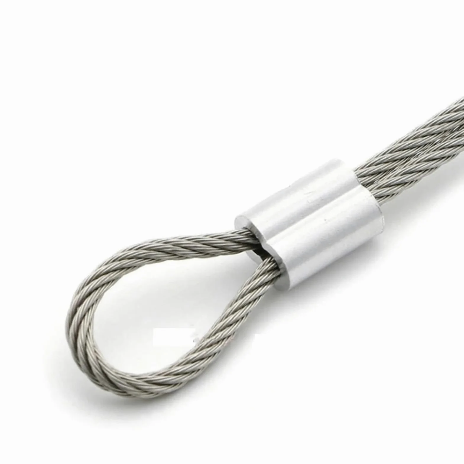 Alambre De Acero Plastificado Cable flexible de acero recubierto PVC 50,0 m, cable blando, tendedero inoxidable transparente