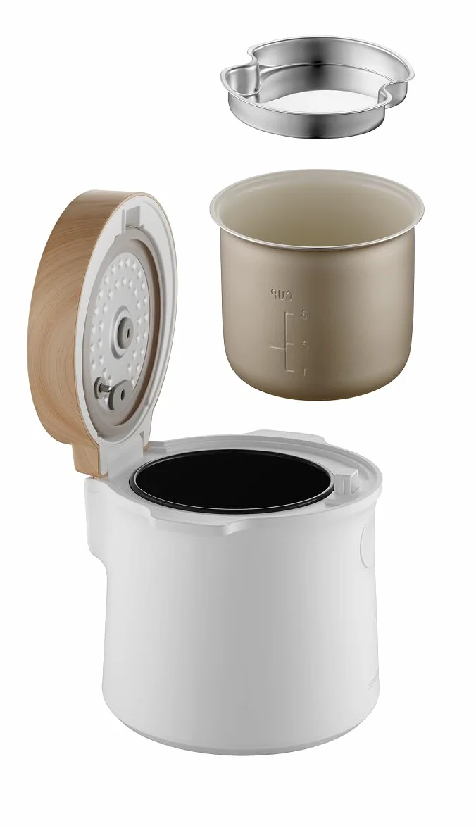 Concept RE3030 - Olla arrocera digital (1,5 L), color blanco