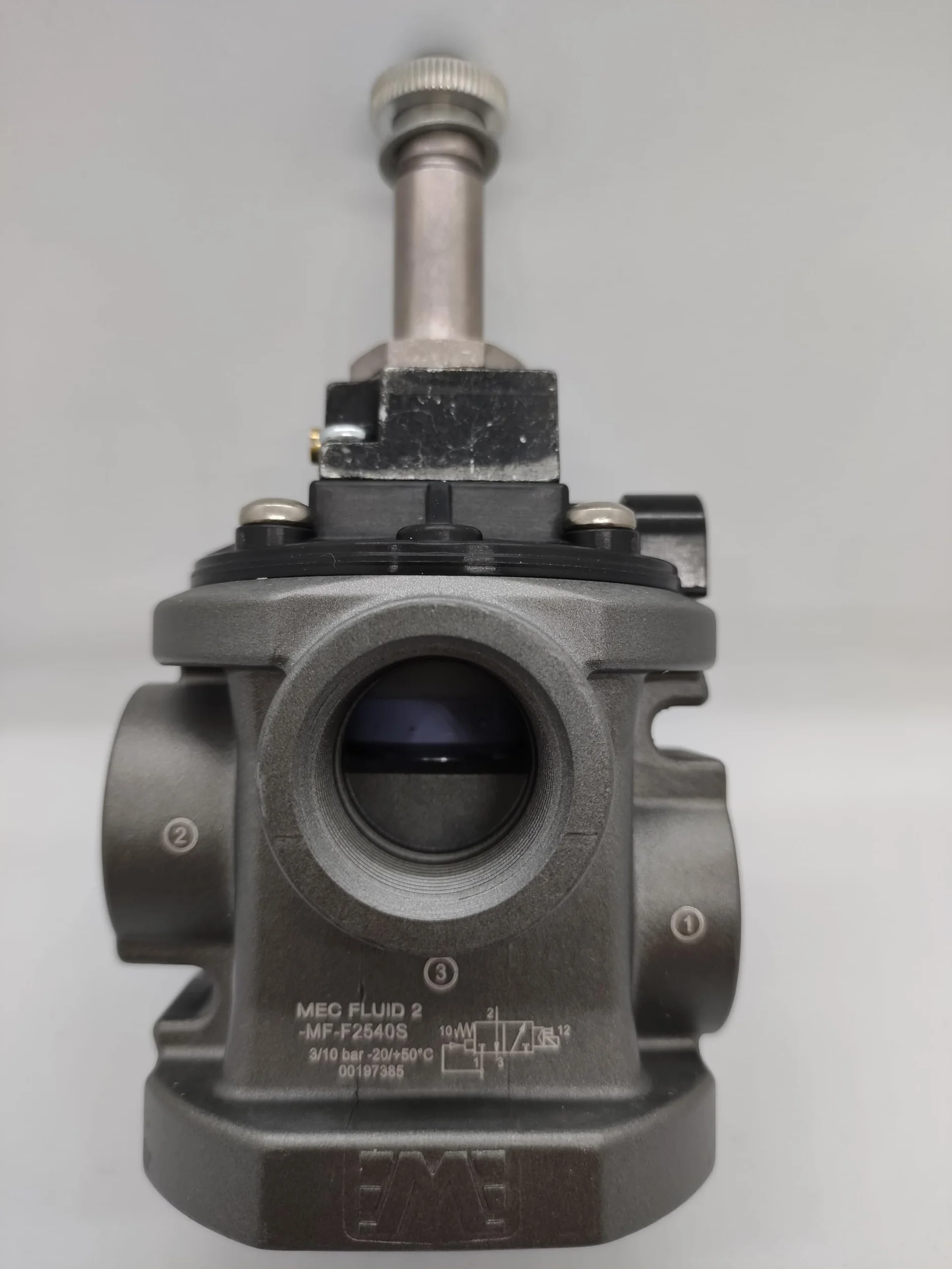 MF-2540S - Electroválvula MEC FLUID 2 3/2 de obturador G3/4" NC U2 sustituye a Univer AF-2540