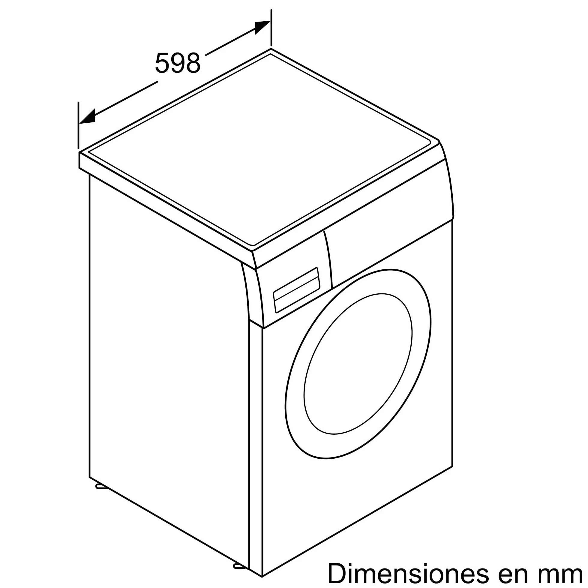 Bosch Serie 6 WUU28T63ES Lavadora 8 kg EcoSilence Blanco Libre Instalación