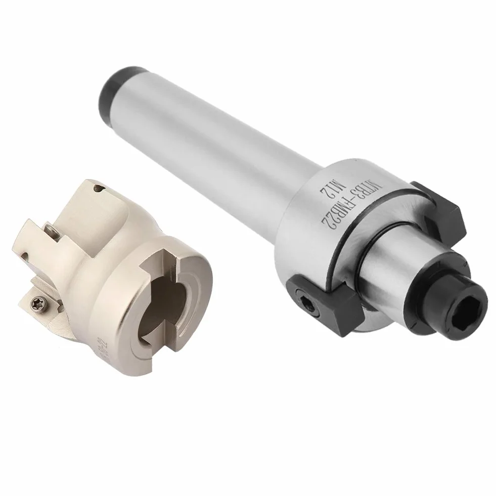 Cortador de molino de extremo facial MT3-FMB22 400R-50-22 con 10 insertos APMT1604 carburo CNC