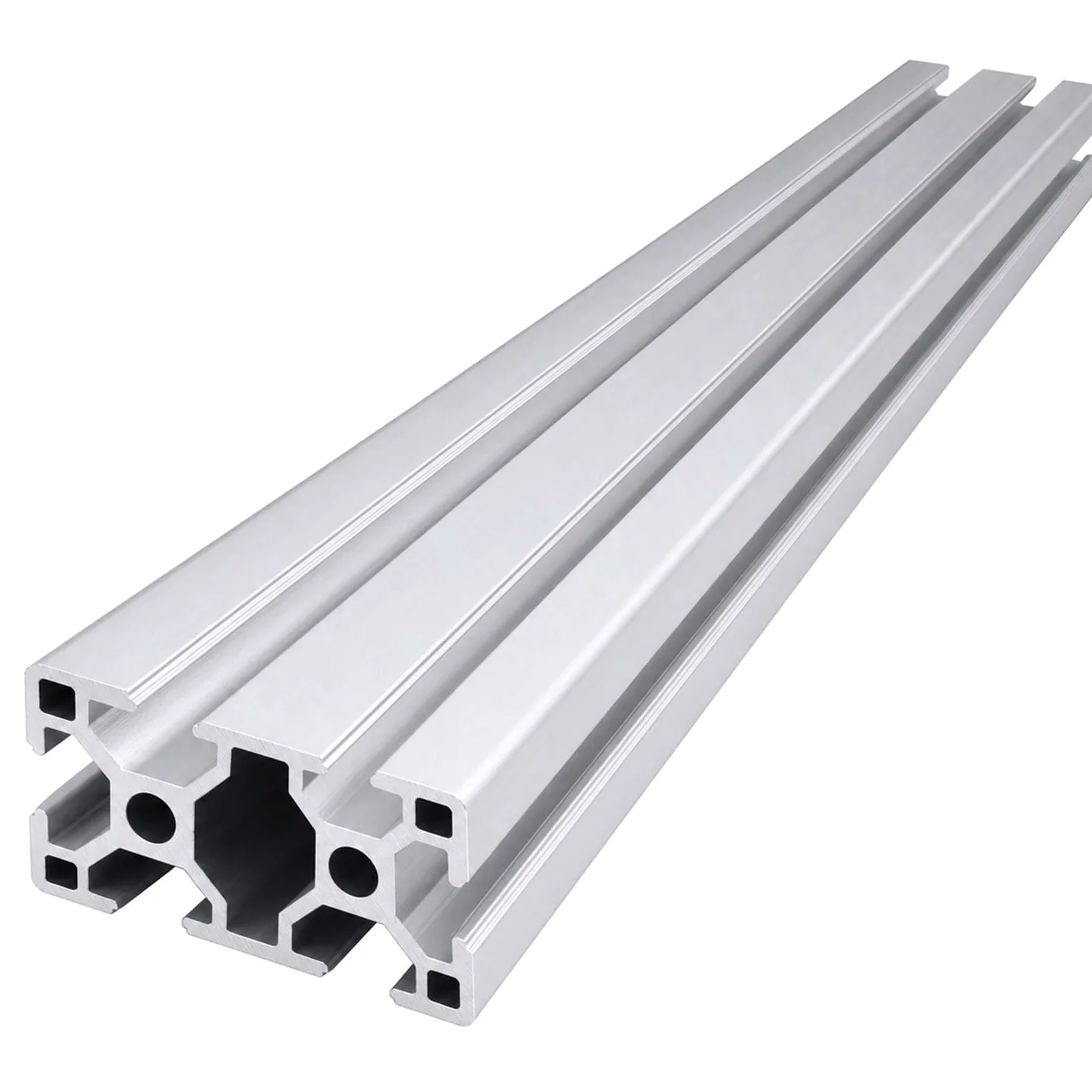 Perfil De Montaje Aluminio Ranura,Perfil Aluminio Anodizado,Perfiles De ExtrusióN De Aluminio,Resistencia A La OxidacióN,Adecuado para Impresoras 3D,Soportes Y Muebles