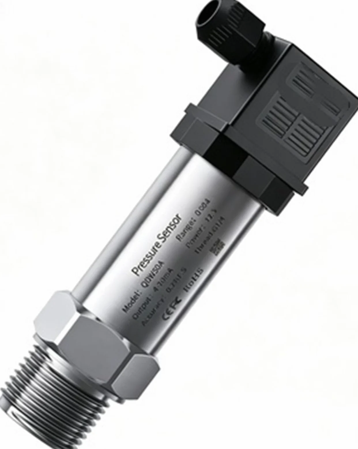 NPT1/4" Transmisor de presión 4-20mA 0-10V 10bar 200bar Sensor de presión 100psi 1.6Mpa 50mbar Transmisor de presión digital
