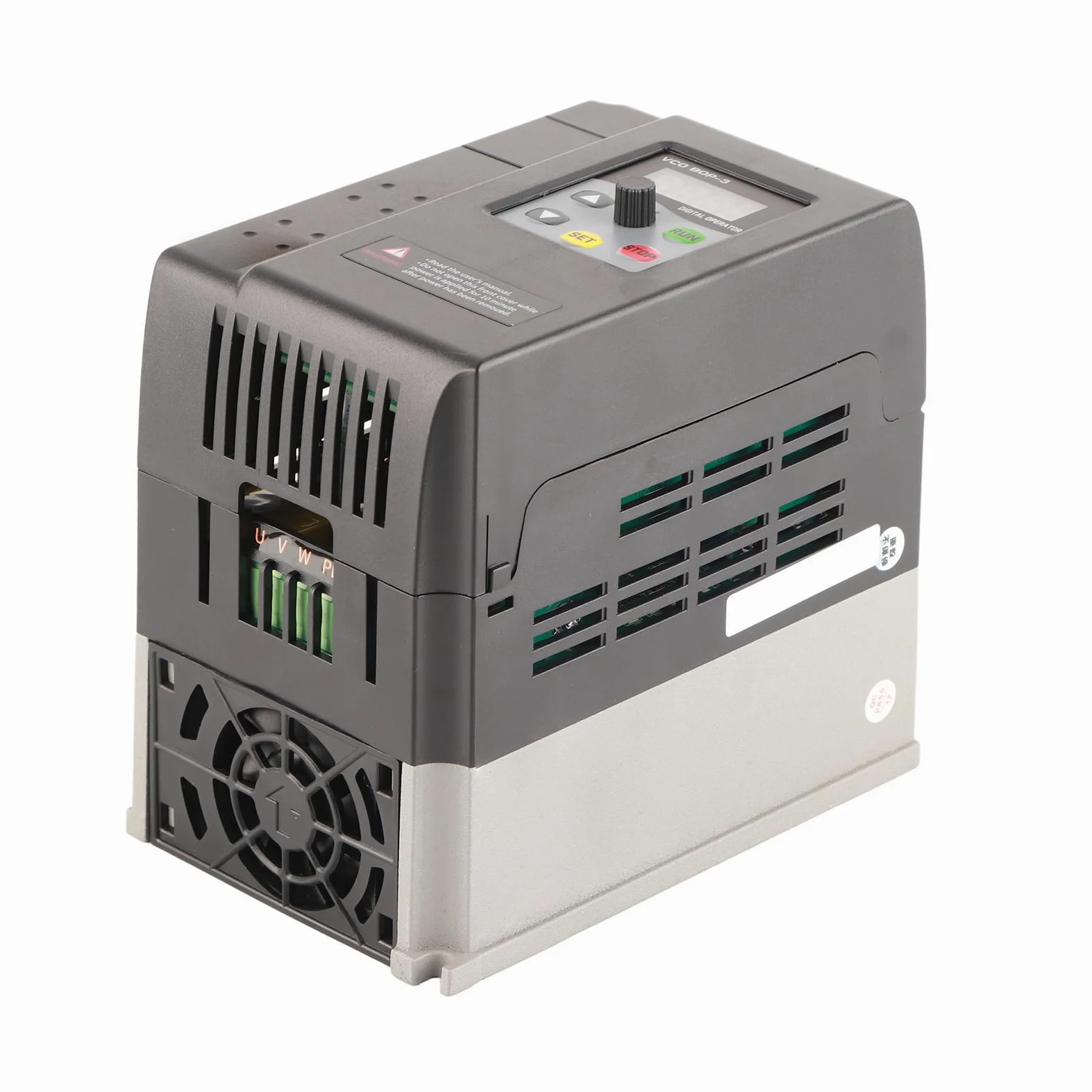 Convertidor Monofásico a Trifásico, Soporte de Variador de Frecuencia Variable Monofásico 220-240 V Ca Entrada Y Salida Trifásico 0-240 V Ca(2.2kw 9.5A)