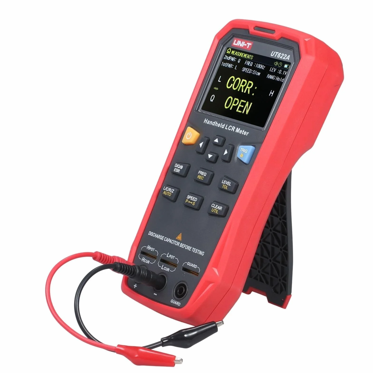 Uni-T UT622A - Medidor de componentes portátil, para inductores, resistencias y capacitores y Sus propiedades secundarias