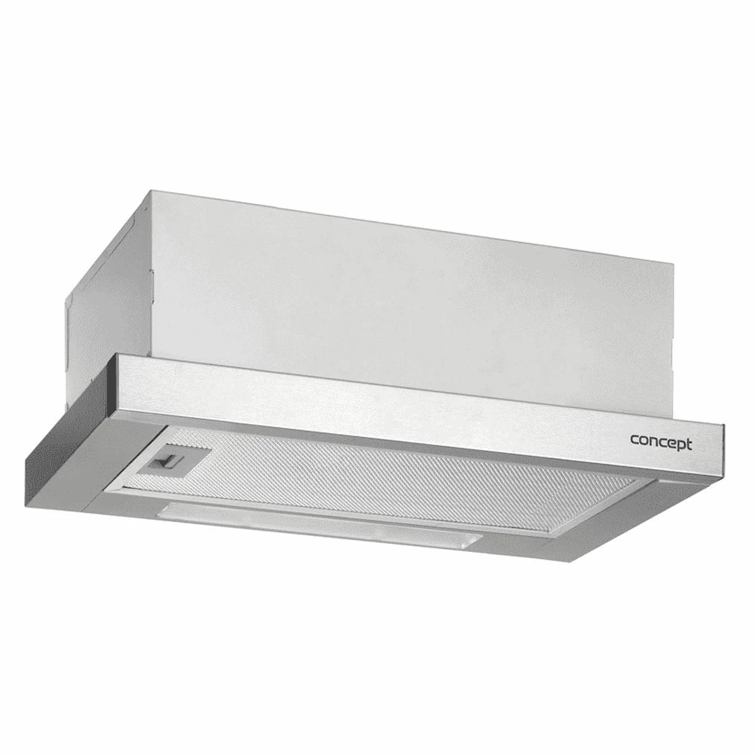 Concept OPV3150 Campana extractora cocina telescópica extensible 50 cm metal