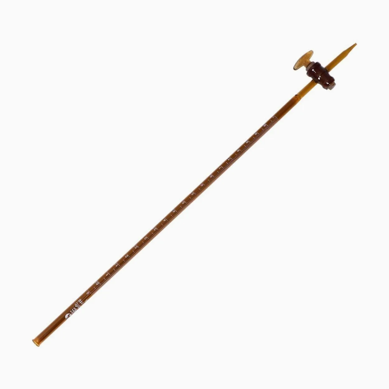 Buretas de vidrio, Llave de paso ácida del vidrio PTFE borosilicato la bureta 10ml for el laboratorio y uso educativo
