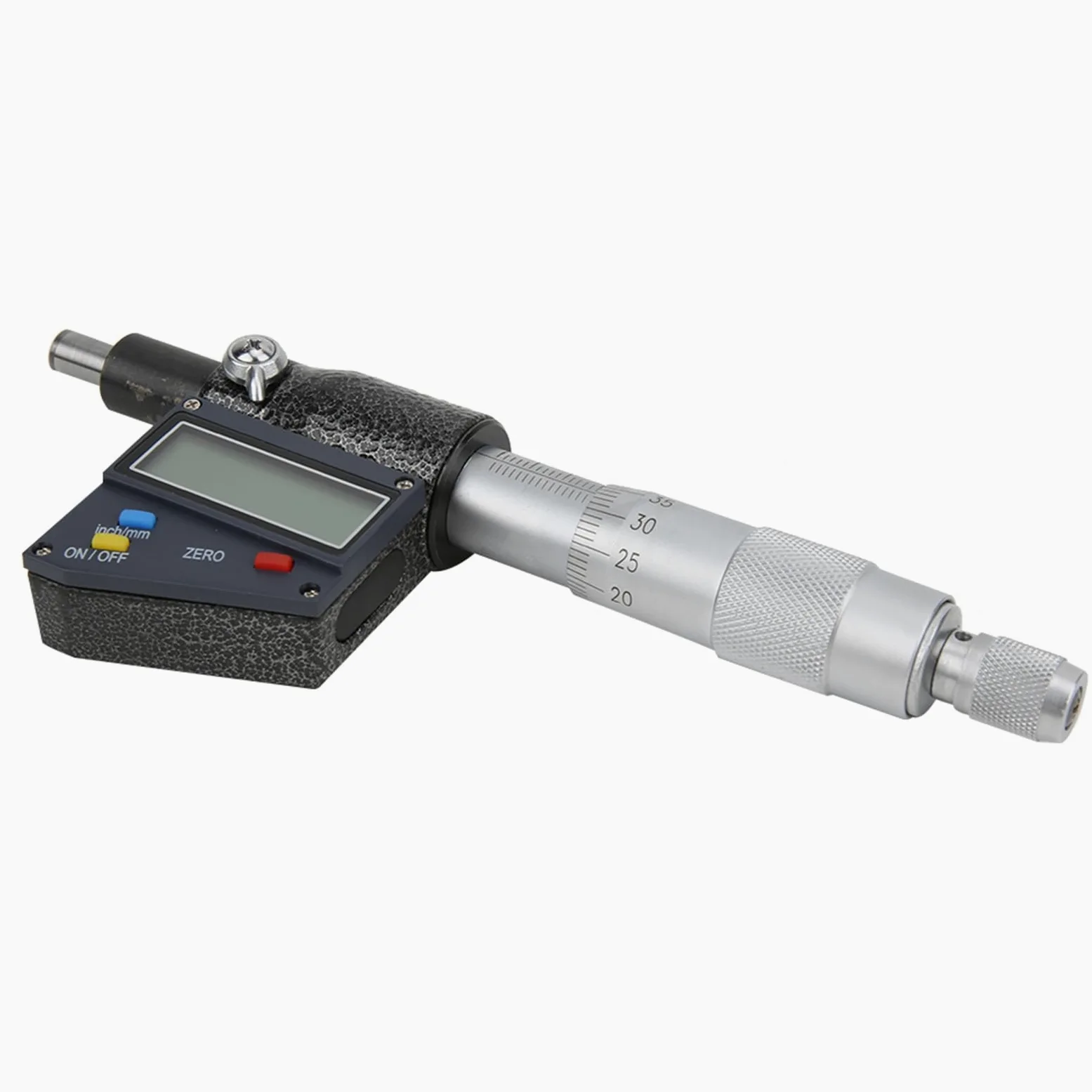 TOPINCN Herramienta de Carburo Cementado de Alta Precisión con Cabezal Micrométrico Digital para Medir 0-25 Mm (0-25 mm)