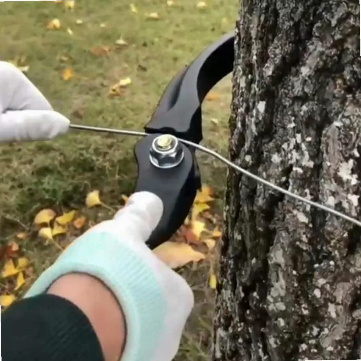 DOITOOL Tensor Púas Cercas Alambre de Agrícolas para Jardín Práctico Mango Largo de Acero para Tensar Vallas de Alambre Liso