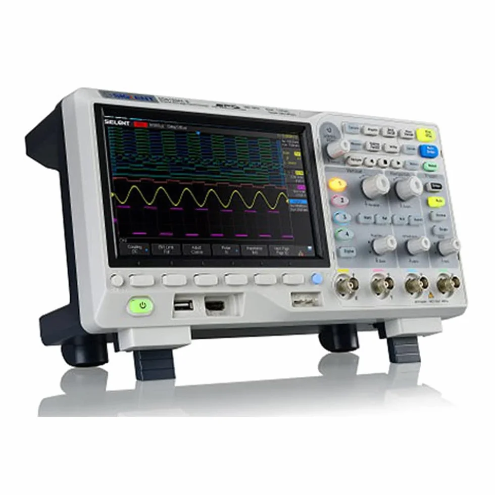 Osciloscopio de 4 canales y 100 MHz