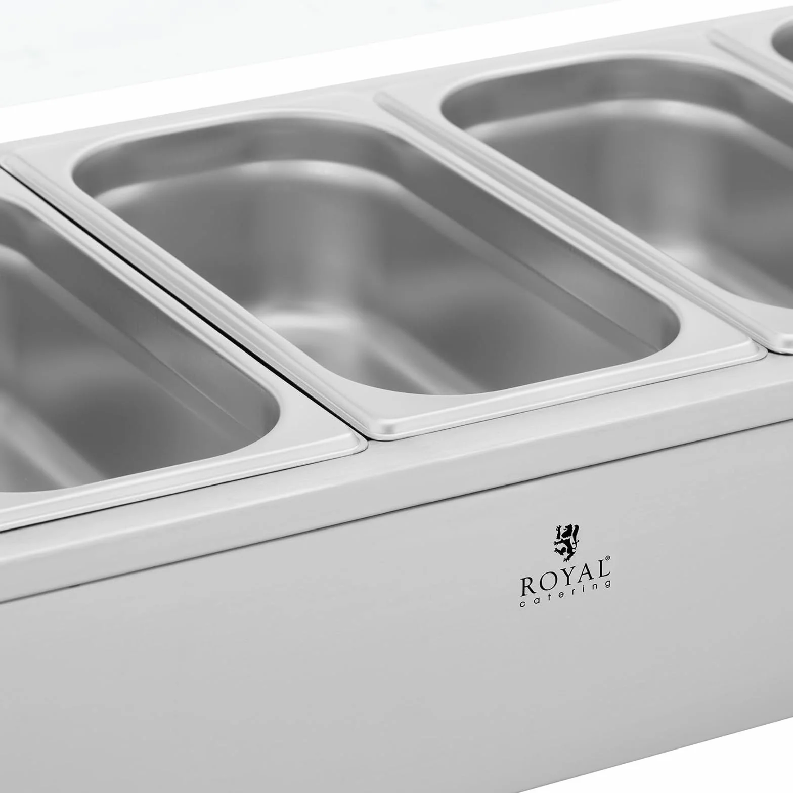 Royal Catering RCBM-11 Baño María Profesional 6 GN 1/3 2100 W 30-110°C