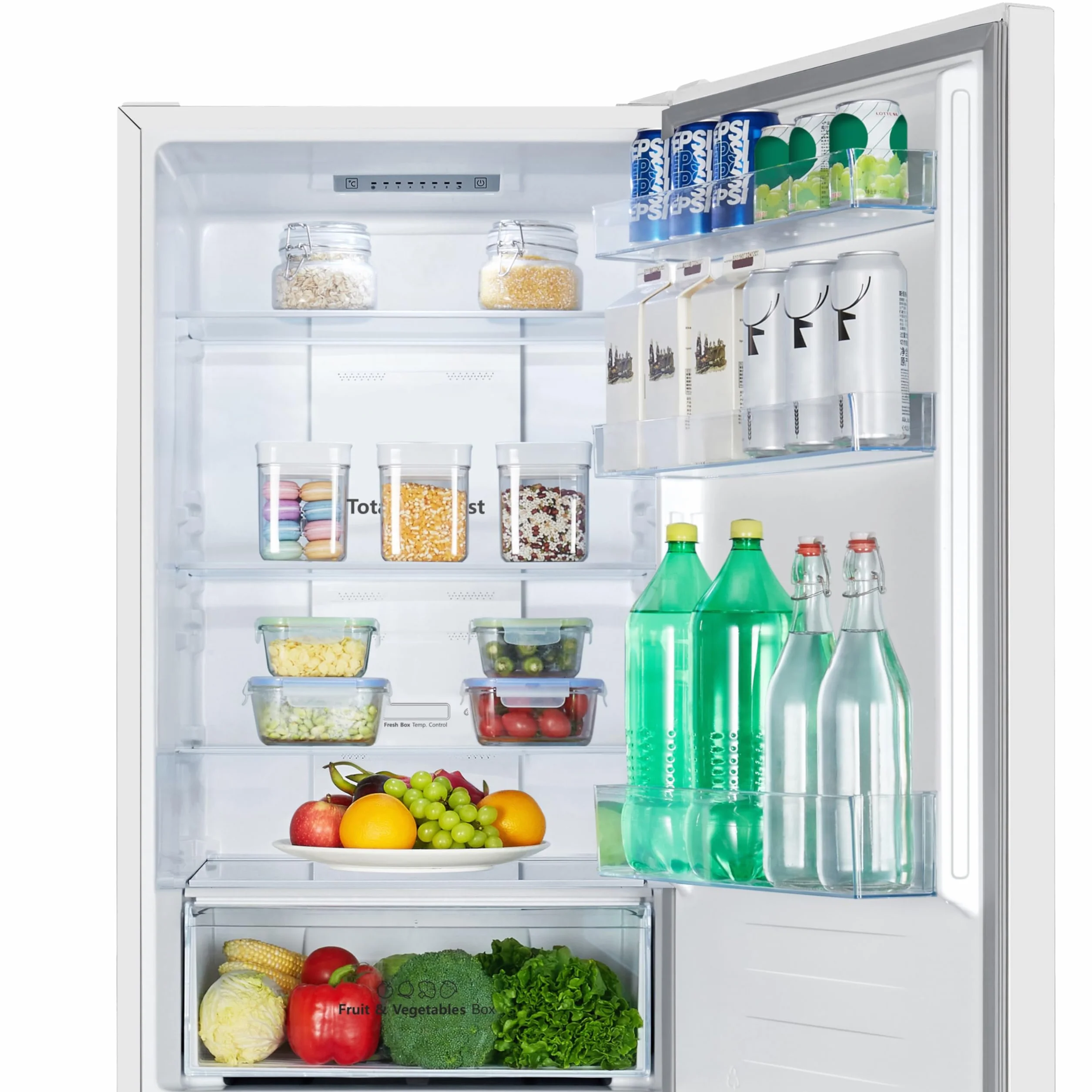 Hisense Frigorífico Combi 304 L Clase E 186 cm 4 Estrellas Congelador Puerta Reversible Blanco