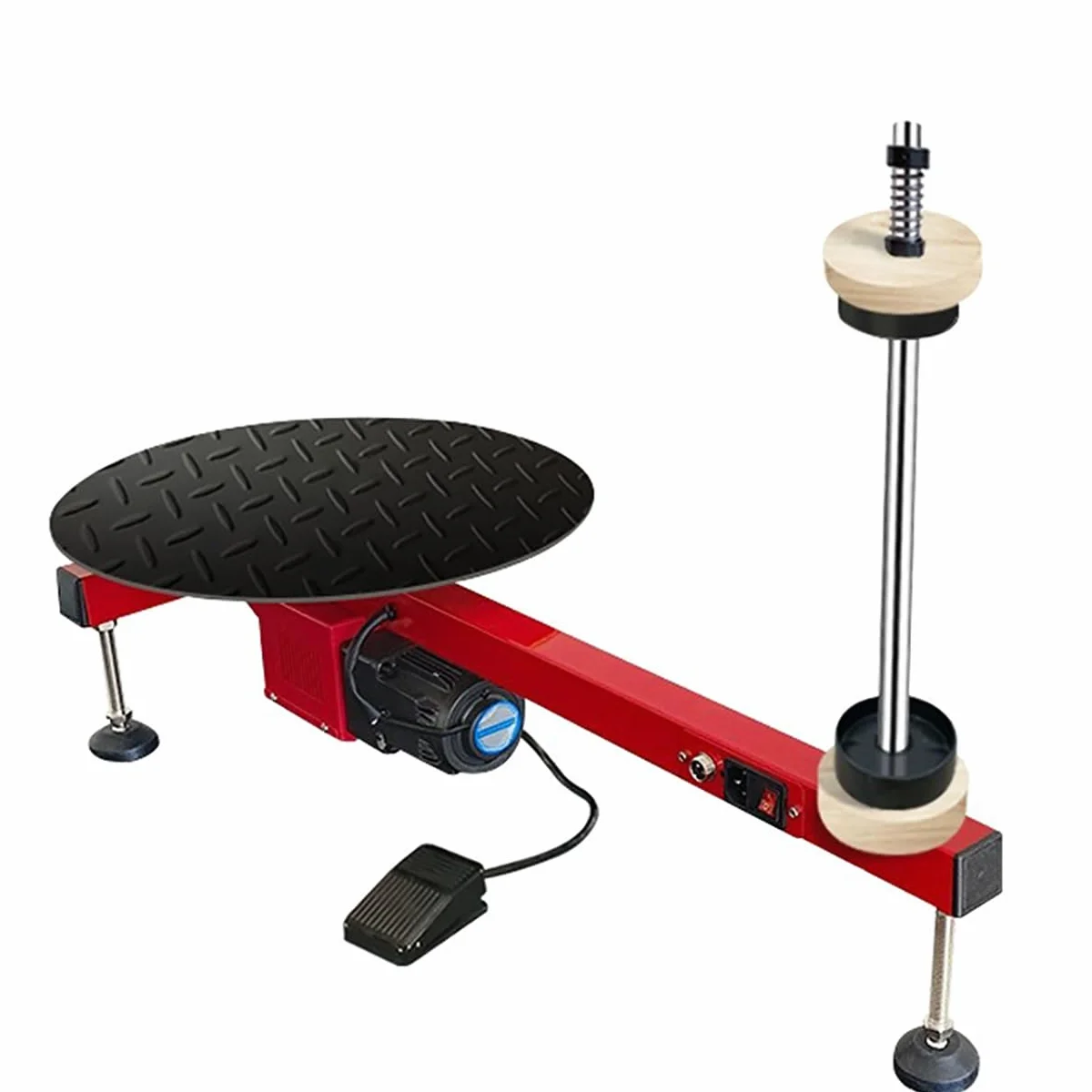 Máquina Envolvedora Eléctrica con Film Estirable, Máquina Empacadora con Dispensador De Film Estirable, Máquina Envolvedora De Cartón, Velocidad 50 RPM, La Alta Velocidad Mejora La Eficiencia 60cm