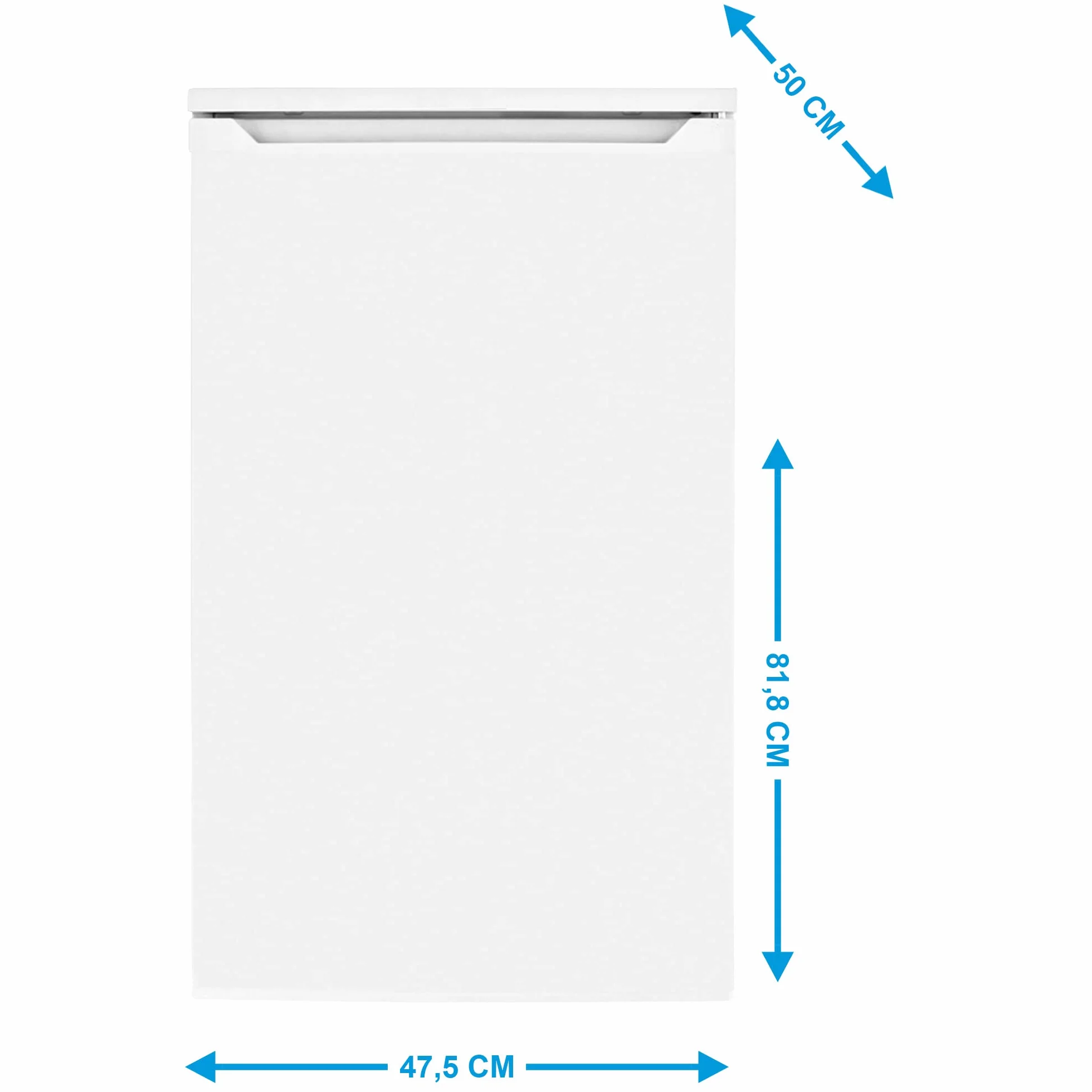 Beko FS166020 Congelador Vertical Bajo Encimera 81.8 cm A+ 4 Estrellas Frío Cíclico