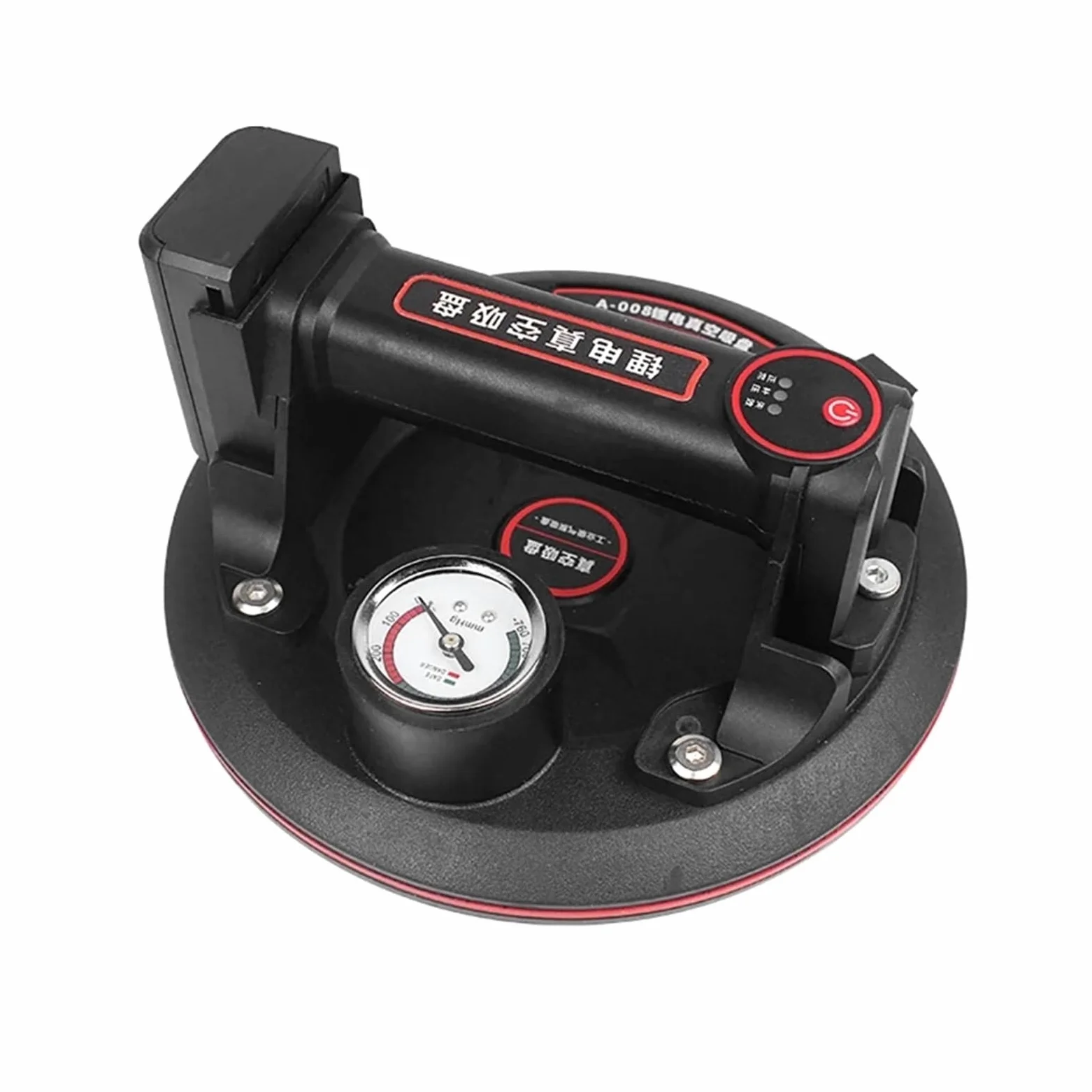 Ventosa para vidrio, Ventosa de vacío eléctrica de doble capa con capacidad de carga de 200 kg, elevador de vacío de alta resistencia for baldosas de granito y vidrio, ventosa industrial Para azulejos