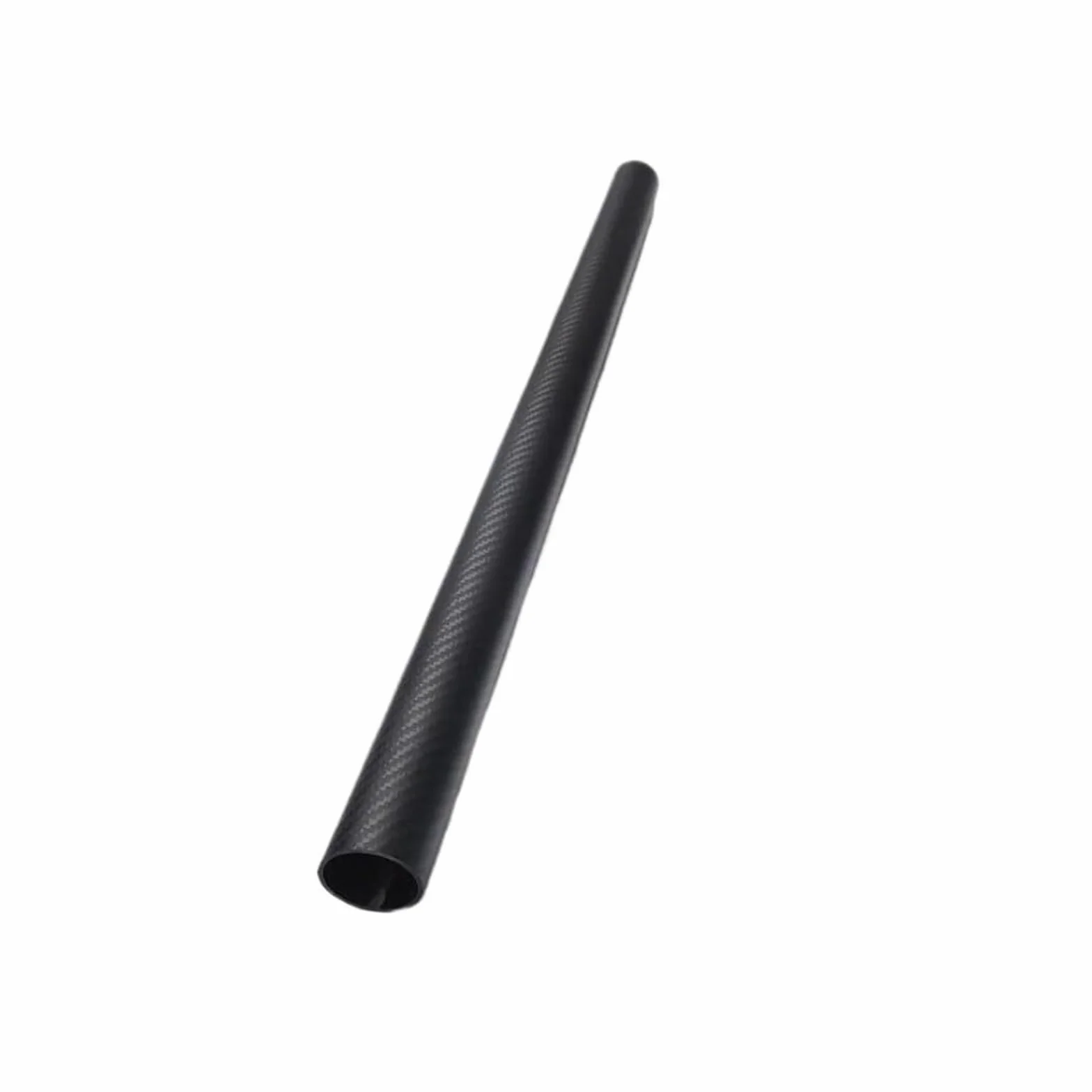 Tubo de sarga de fibra de carbono 3k puro de 20-57 mm de diámetro interior, mate/brillante, for soporte de tienda de campaña (1 unidad)(Black,60x57x1000mm)