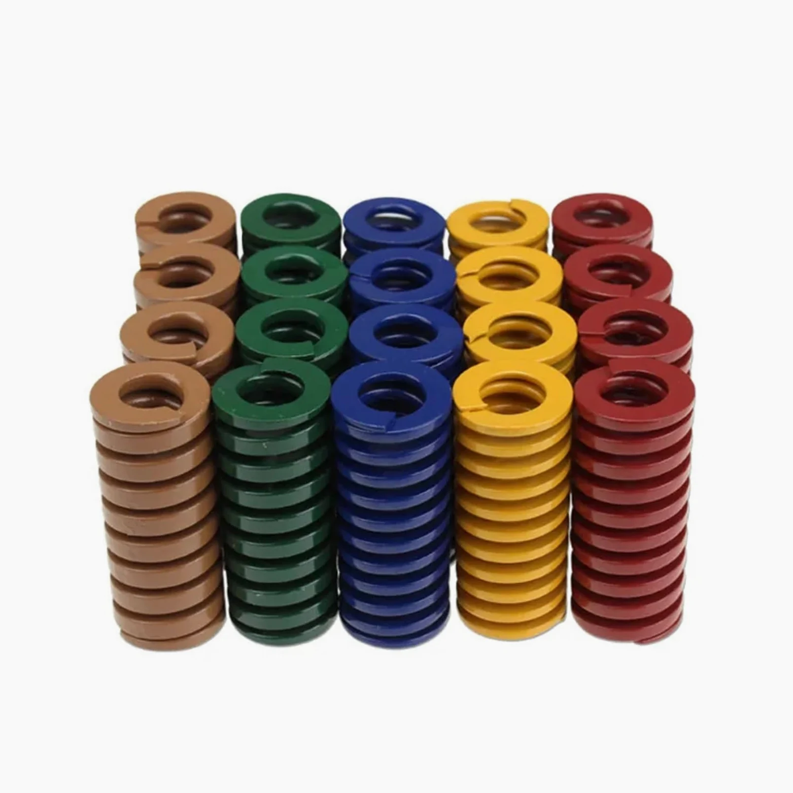1 resorte de troquel. | Resorte de estampado en espiral de acero de aleación OD50mm ID25mm L20-200mm(50x25x70mm,Blue)